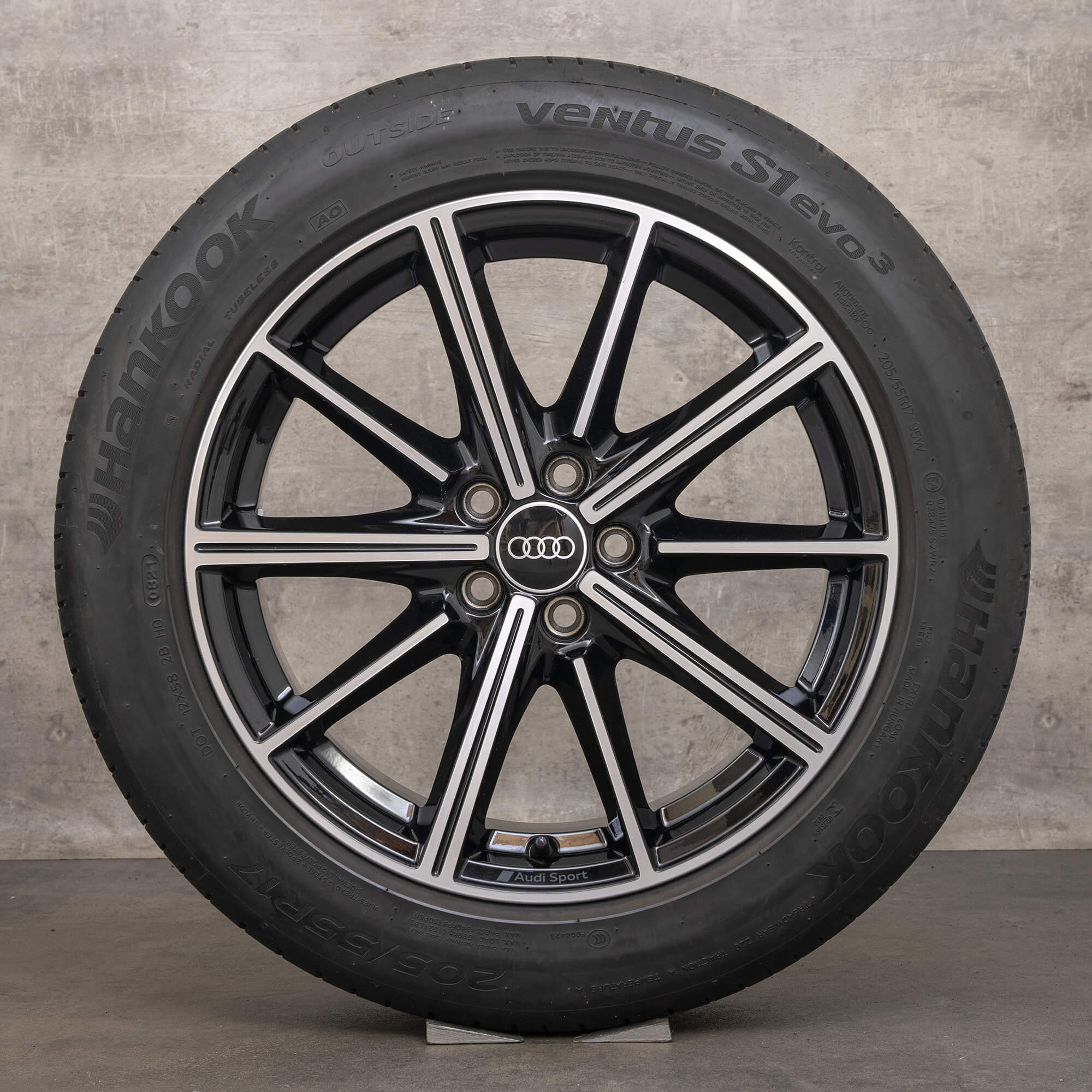 Pneus de verão Audi A1 Allstreet Citycarver Jantes 17 polegadas 82A601025AC 6,5