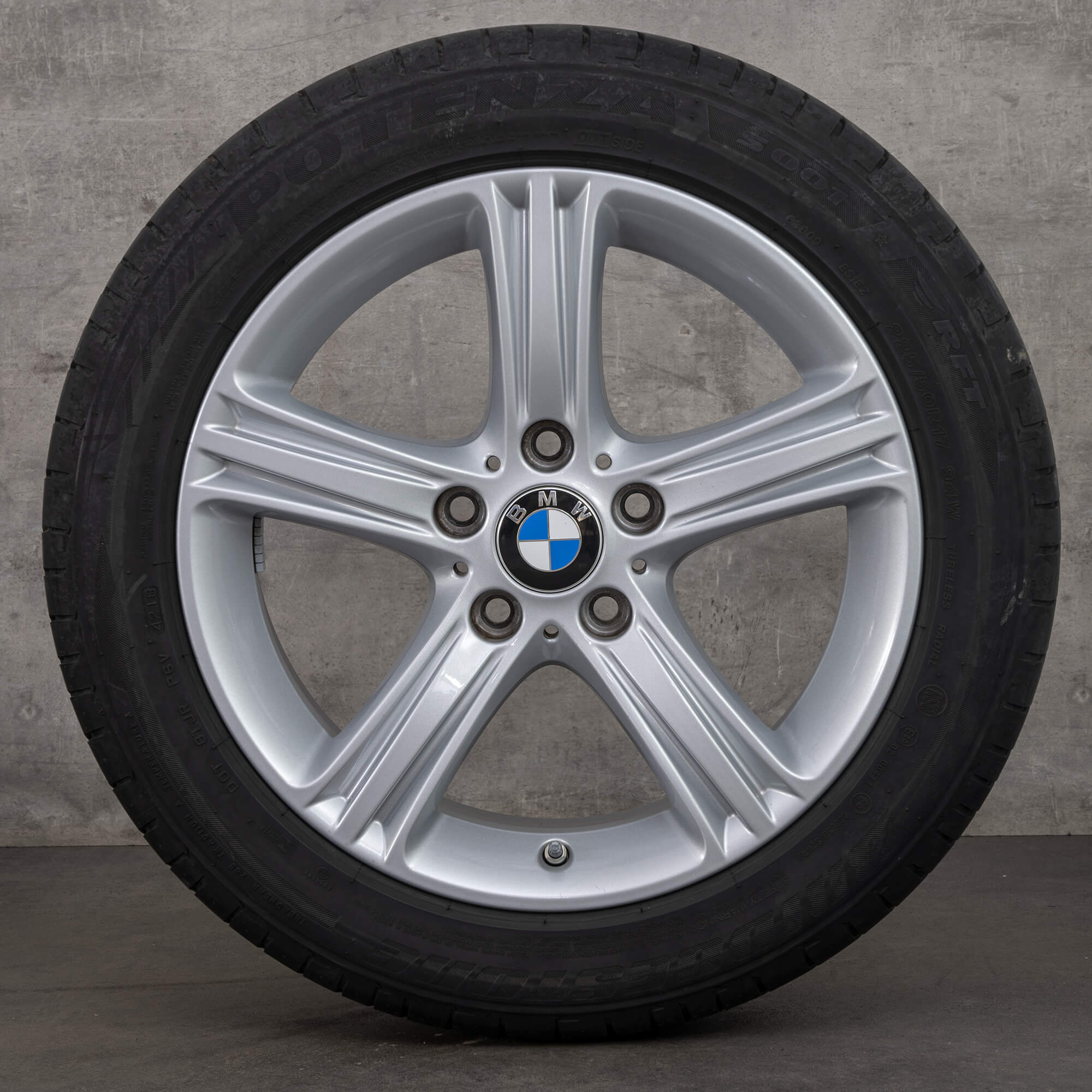 BMW 3 series F30 F31 4 F32 F33 summer wheels styling 393 17 inch rims tires