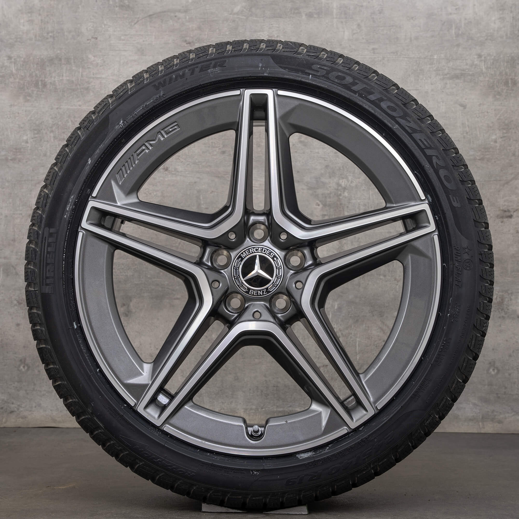 AMG Mercedes Benz CLS C257 koła zimowe 19 cali felgi opony A2574011500