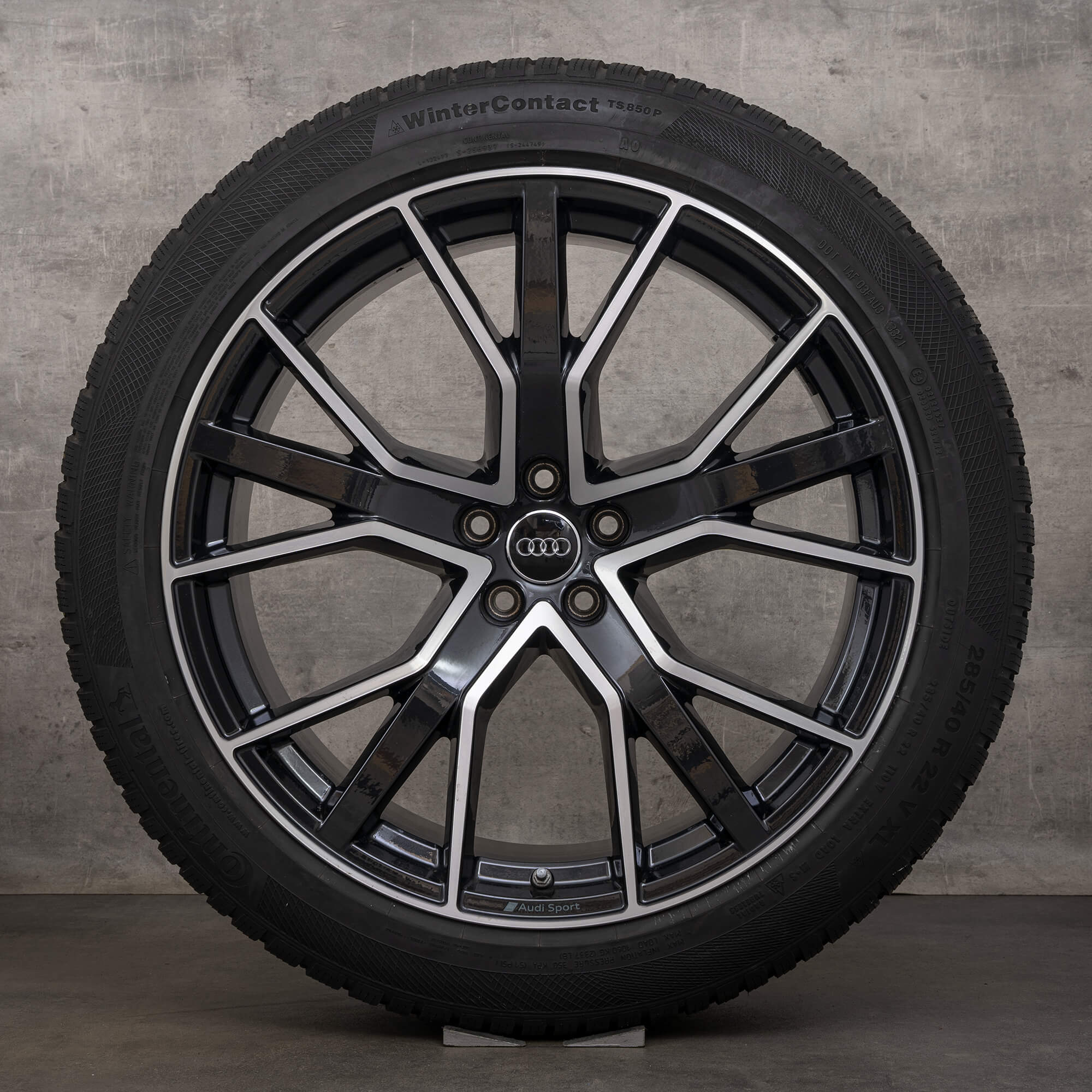 Audi Q8 SQ8 4M8 ruote invernali cerchi da 22 pollici pneumatici 7 mm 4M8601025Q