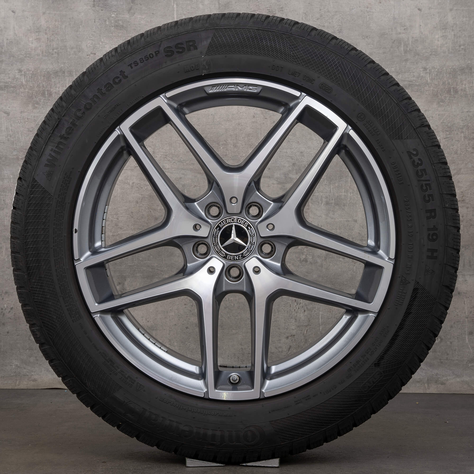 Cerchi invernali AMG Mercedes Benz GLC C253 X253 da 19 pollici Pneumatici
