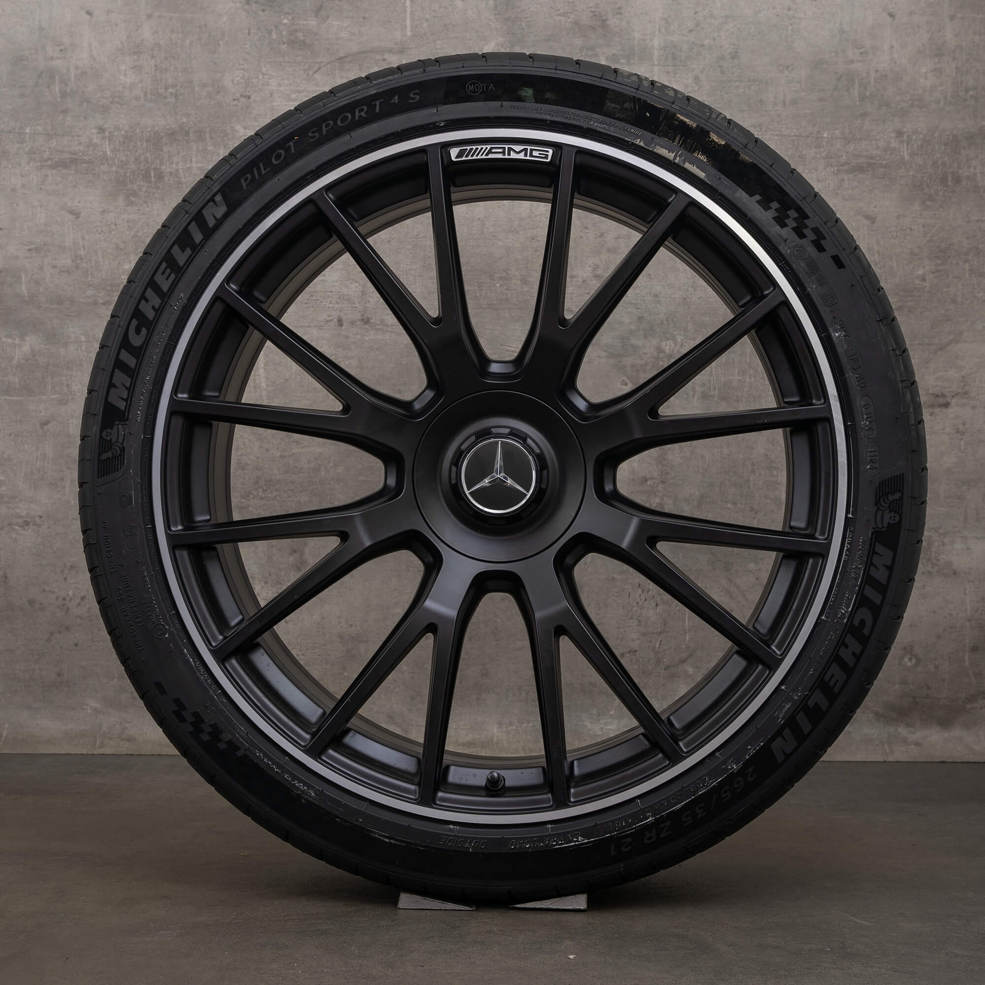 OEM AMG Mercedes E-Class W214 E 53 Hybrid 21 inch summer tires rims A2144011300 A2144011400 NEW