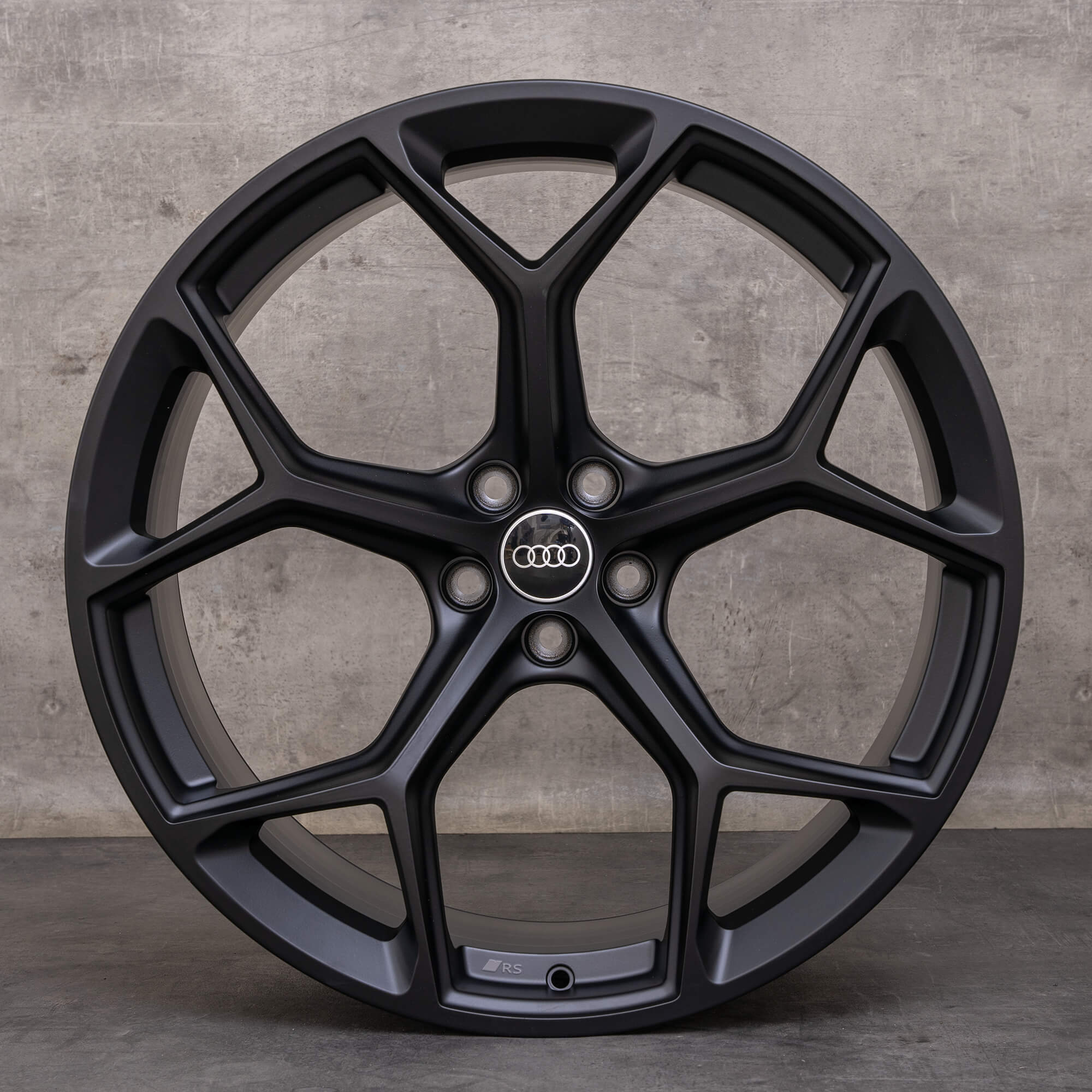 Originální disky Audi RS6 RS7 22 palců 4K C8 4K0601025BM černé matné NOVÉ