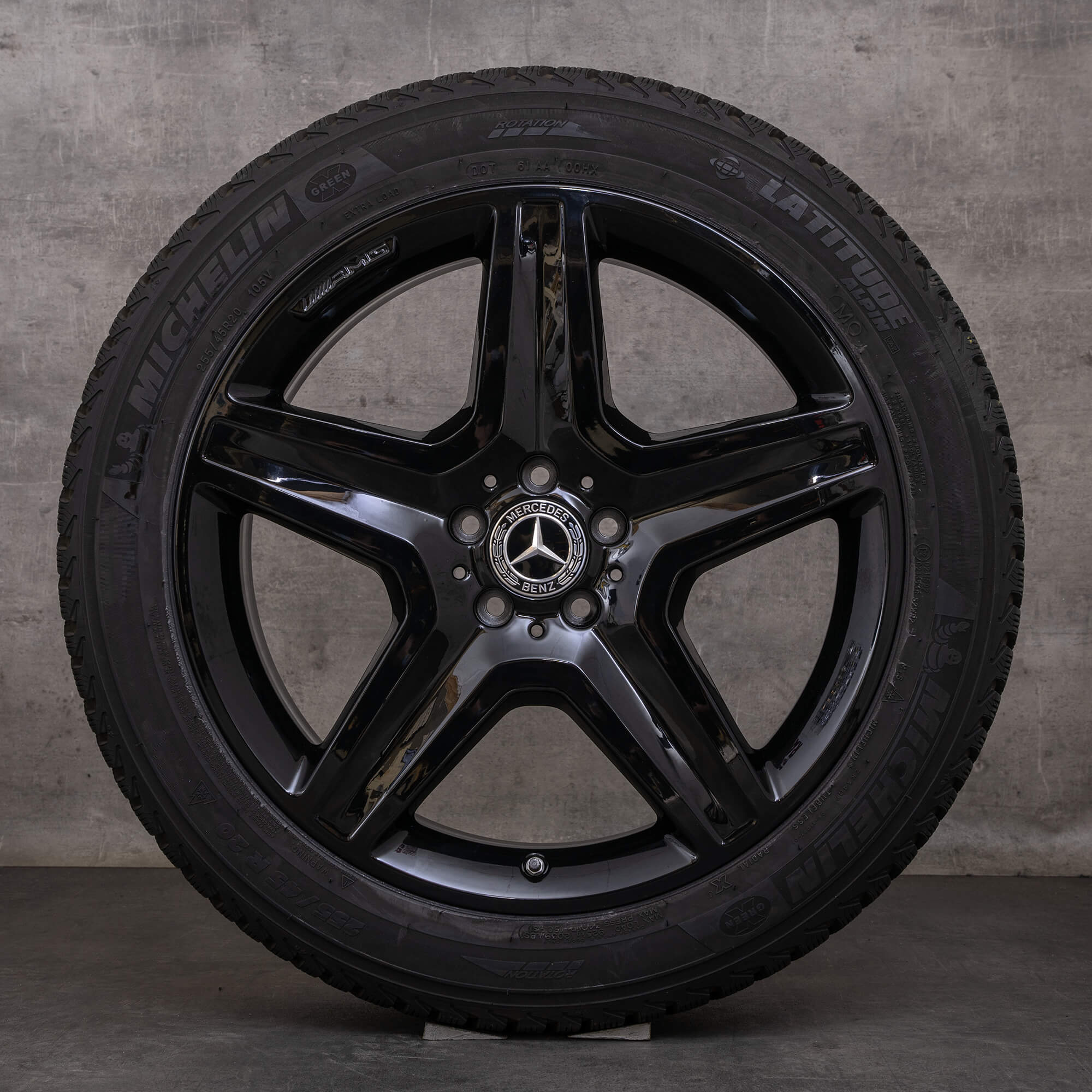 OEM Mercedes Benz GLE & 43 AMG snow tire packages 20 inch W166