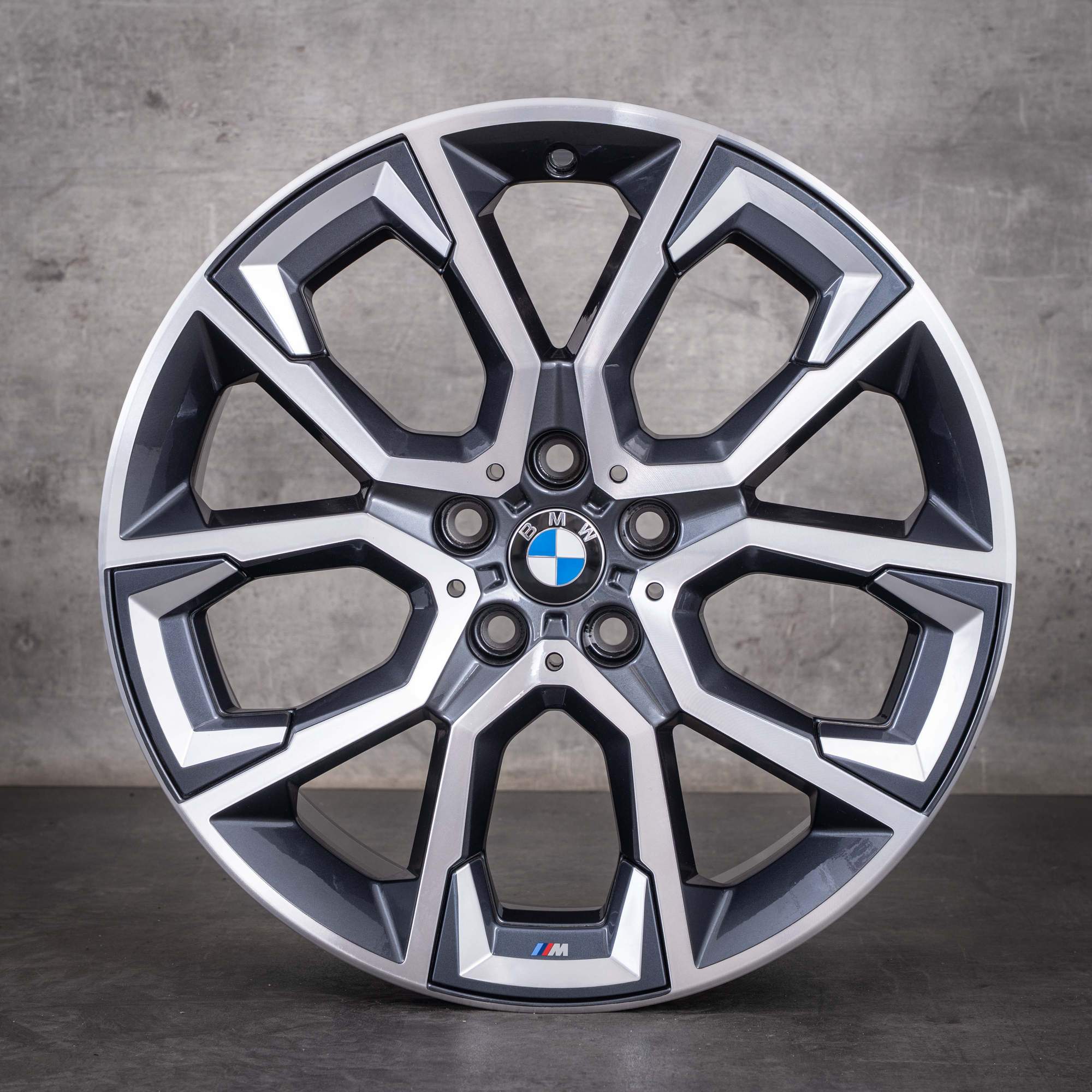 Original BMW X1 X2 Felgen 19 Zoll F48 F39 Styling 867 6899197 orbit grey glanzgedreht NEU