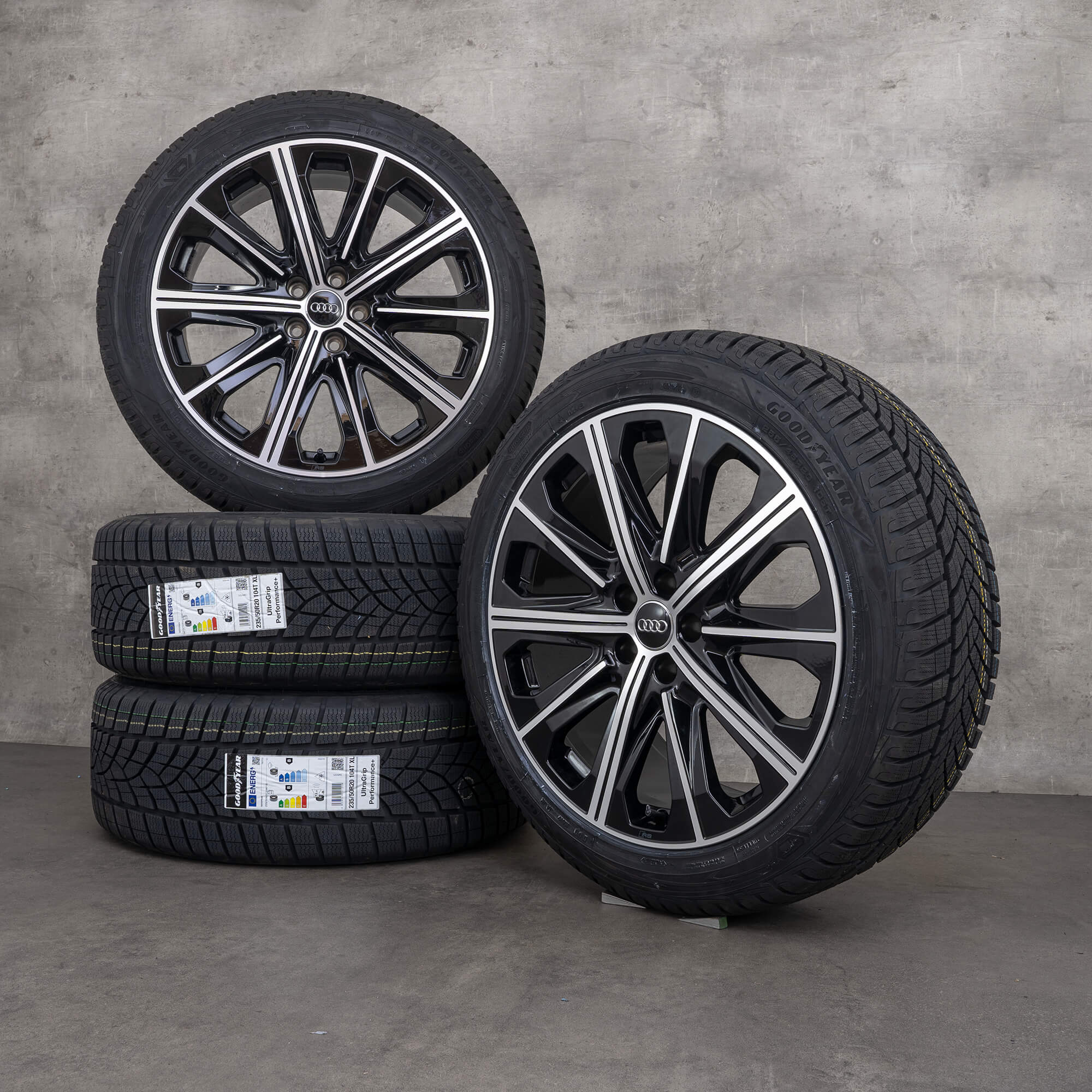 F4 4 Rim OEM Audi Q4 e tron winter wheels 20 inch F4 rims 89A601025K 89A601025AB ...