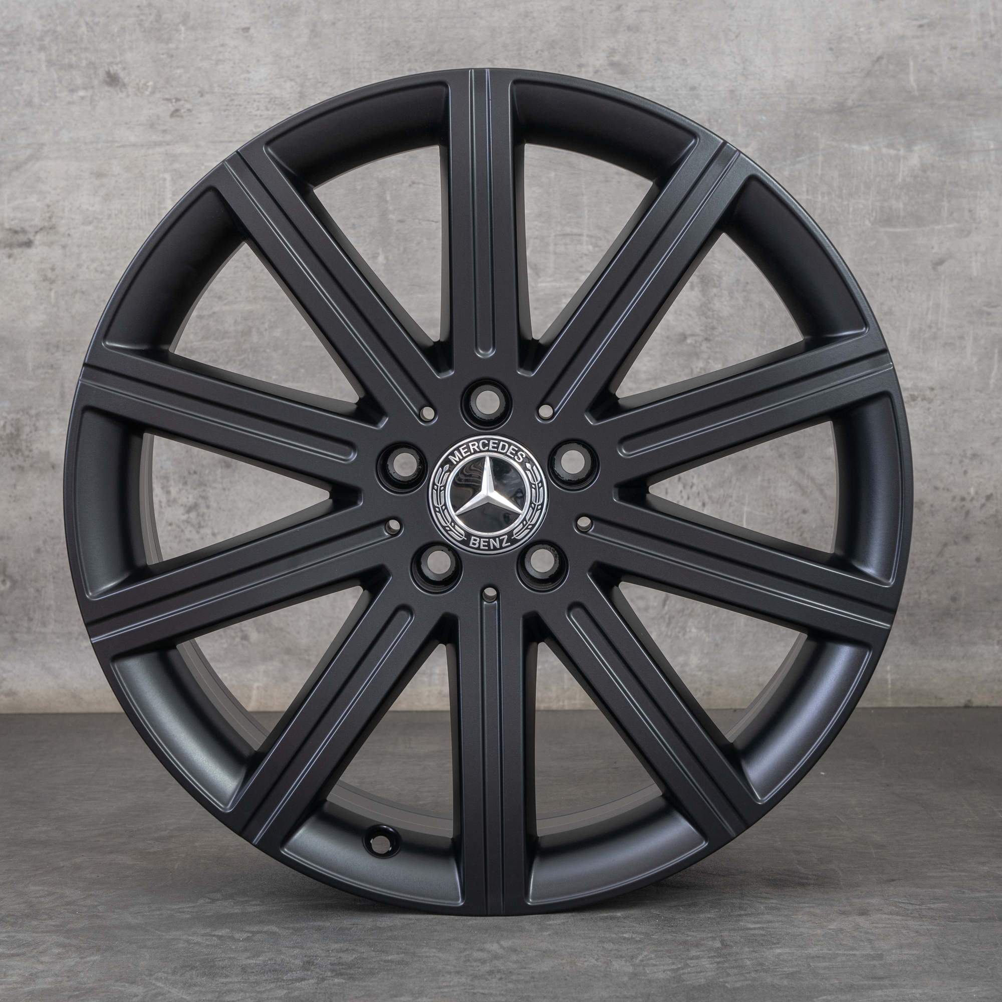 Oryginał Mercedes Benz Klasa V Felgi 19 cali W447 Vito A4474015600 czarny mat