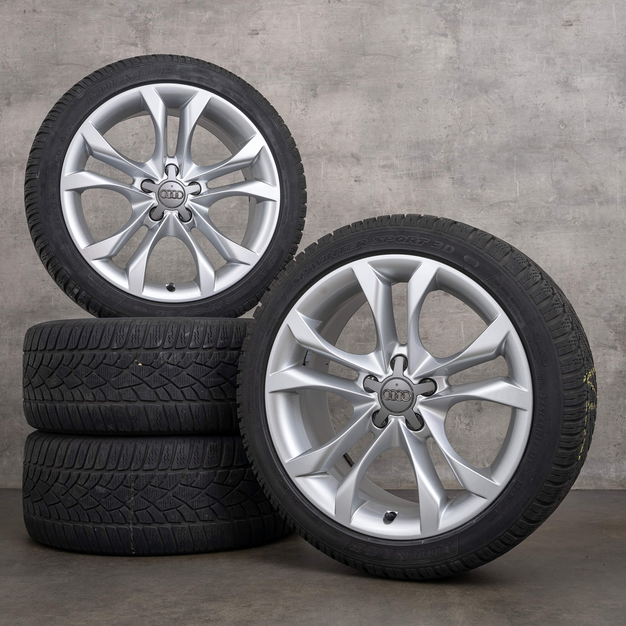 Audi A5 S5 8T F5 winter wheels 18 inch rims tires 8T0601025A
