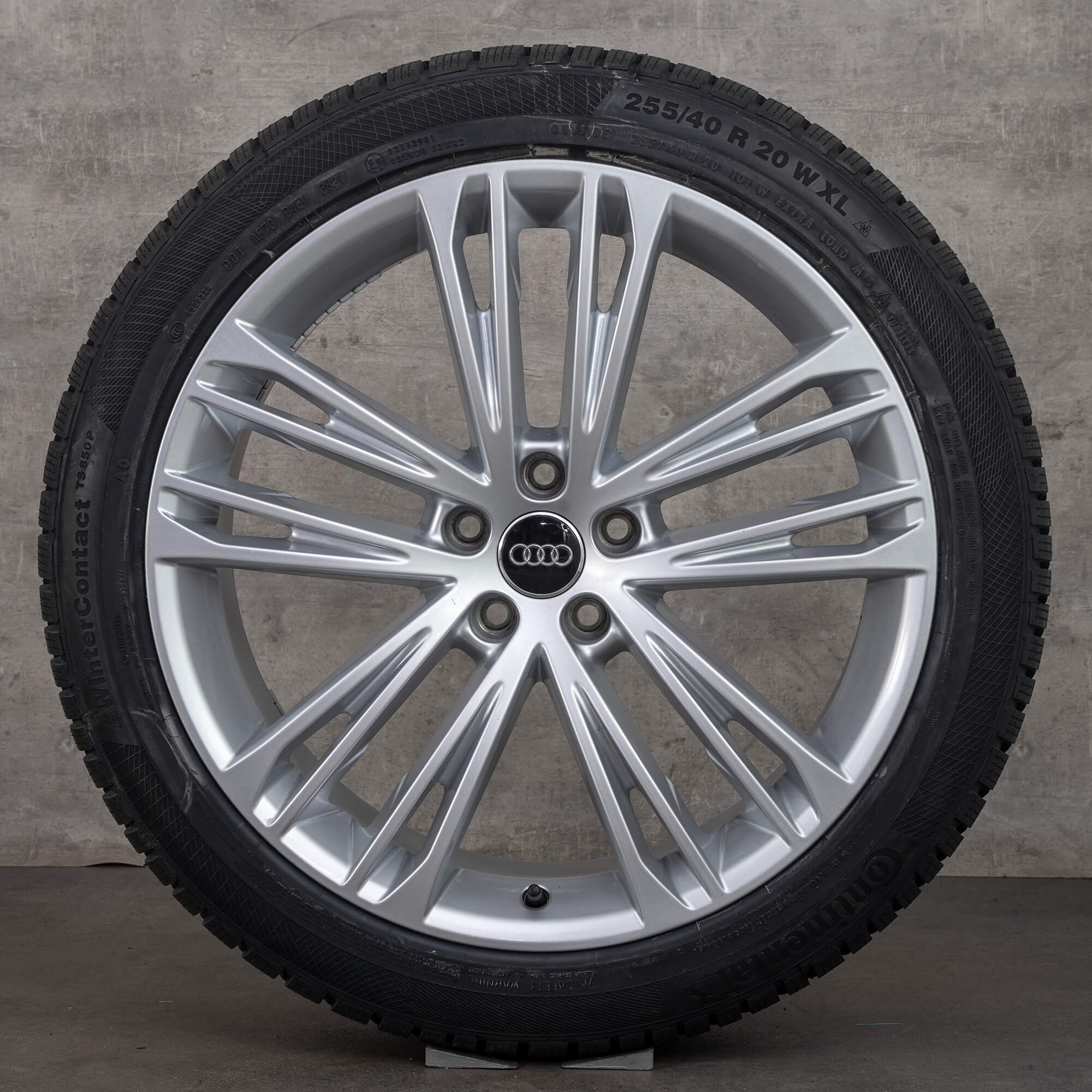 Genuine Audi A7 S7 ruote 20 pollici 4K C8 estive 4K8601025F argento NUOVO