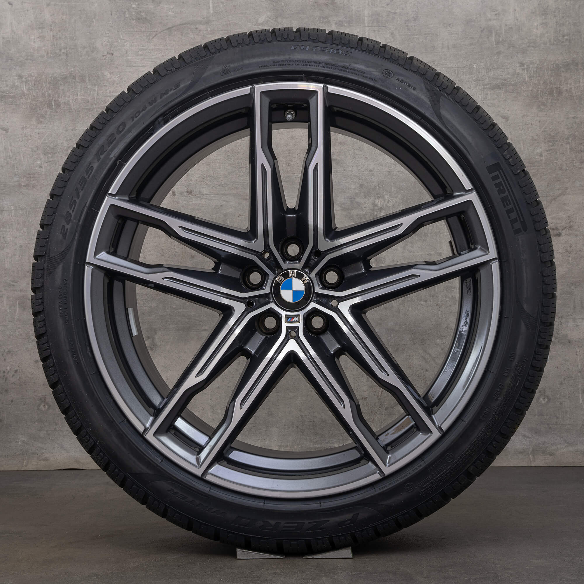 Llantas originales BMW M5 F90 M8 F91 F92 F93 20 pulgadas 810 M neumáticos de