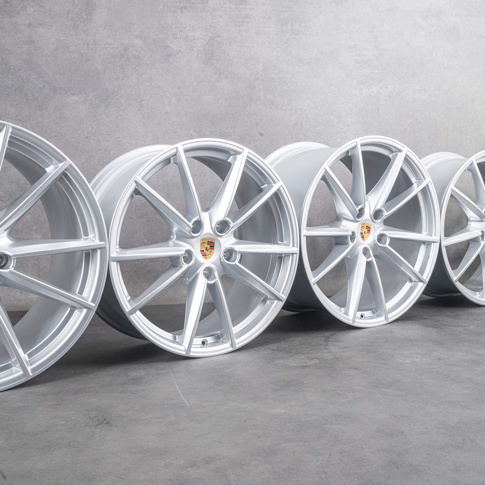 Oem Porsche 20 21 pouces jantes 911 992 I Carrera S Alu 992601025DD 992601025D argent