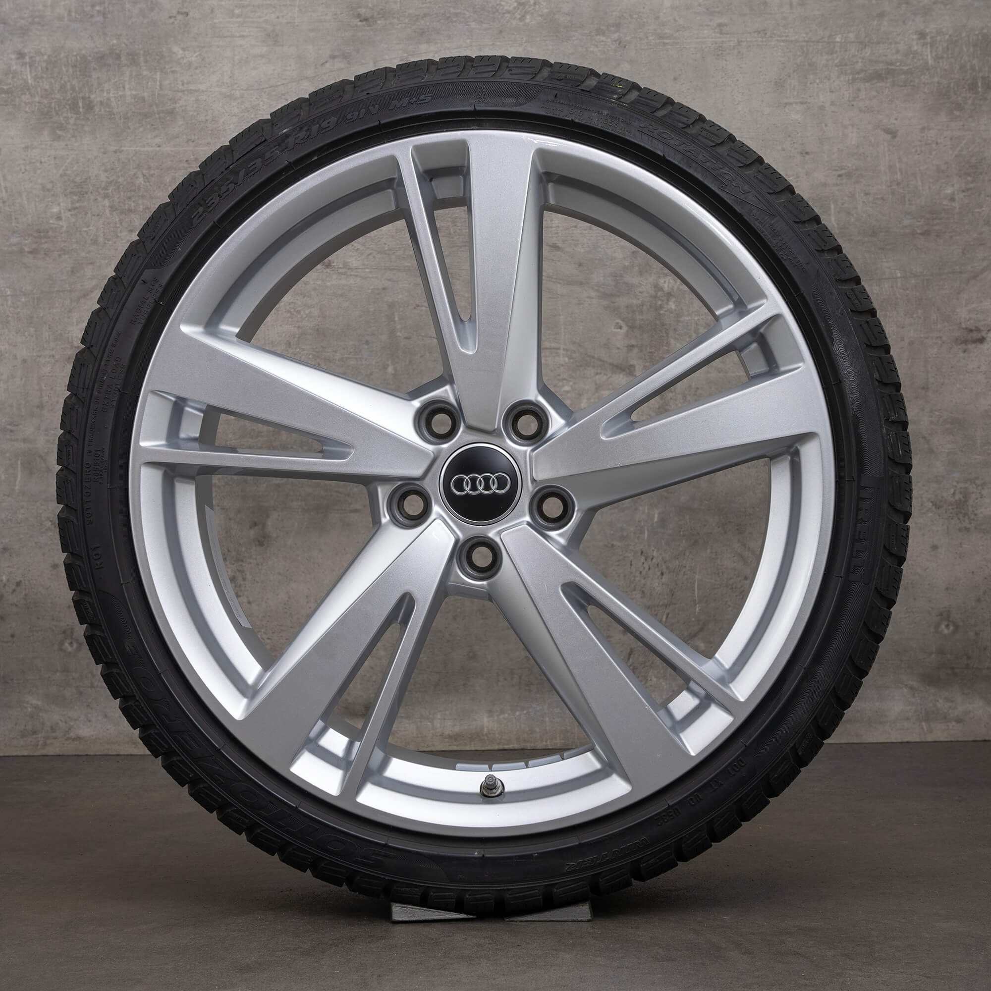 OEM Audi RS3 winter wheels 19 inch 8V rims Blade 8V0601025EJ silver