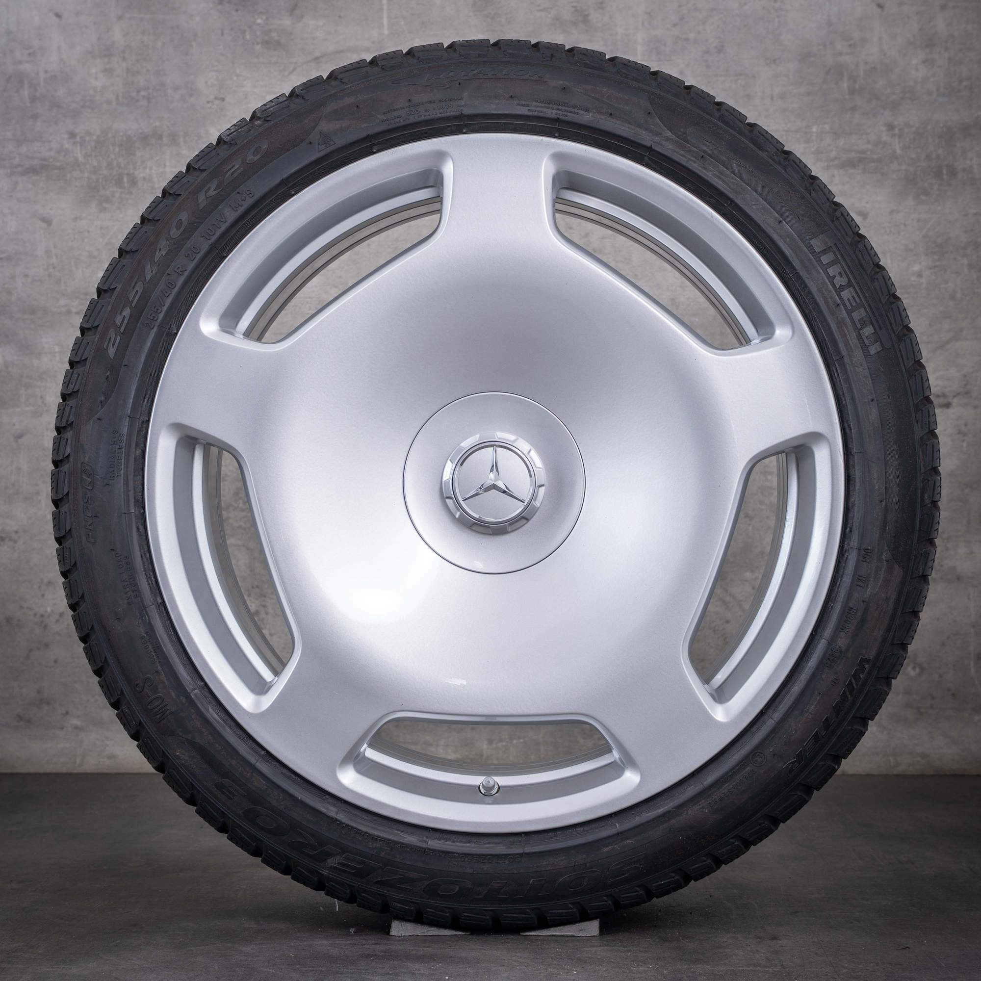 Originální zimní kola Maybach třídy S 20 palců W223 V223 X223 disky A2234014200 stříbrné