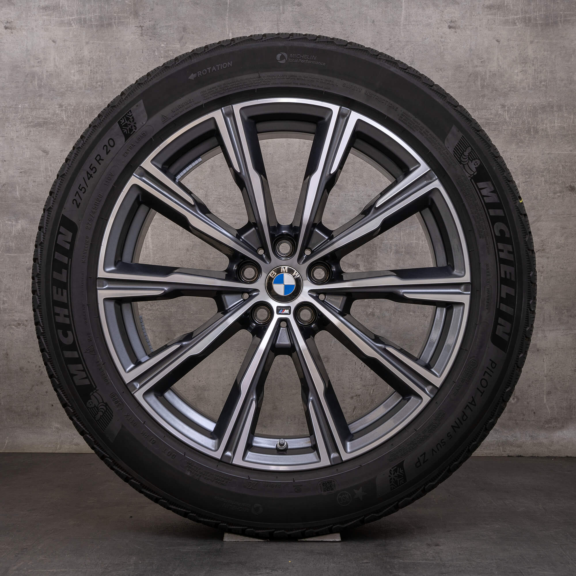 OEM BMW X5 X6 Rims 20 inch G05 G06 Summer wheels Styling 740 M 8071996 ...