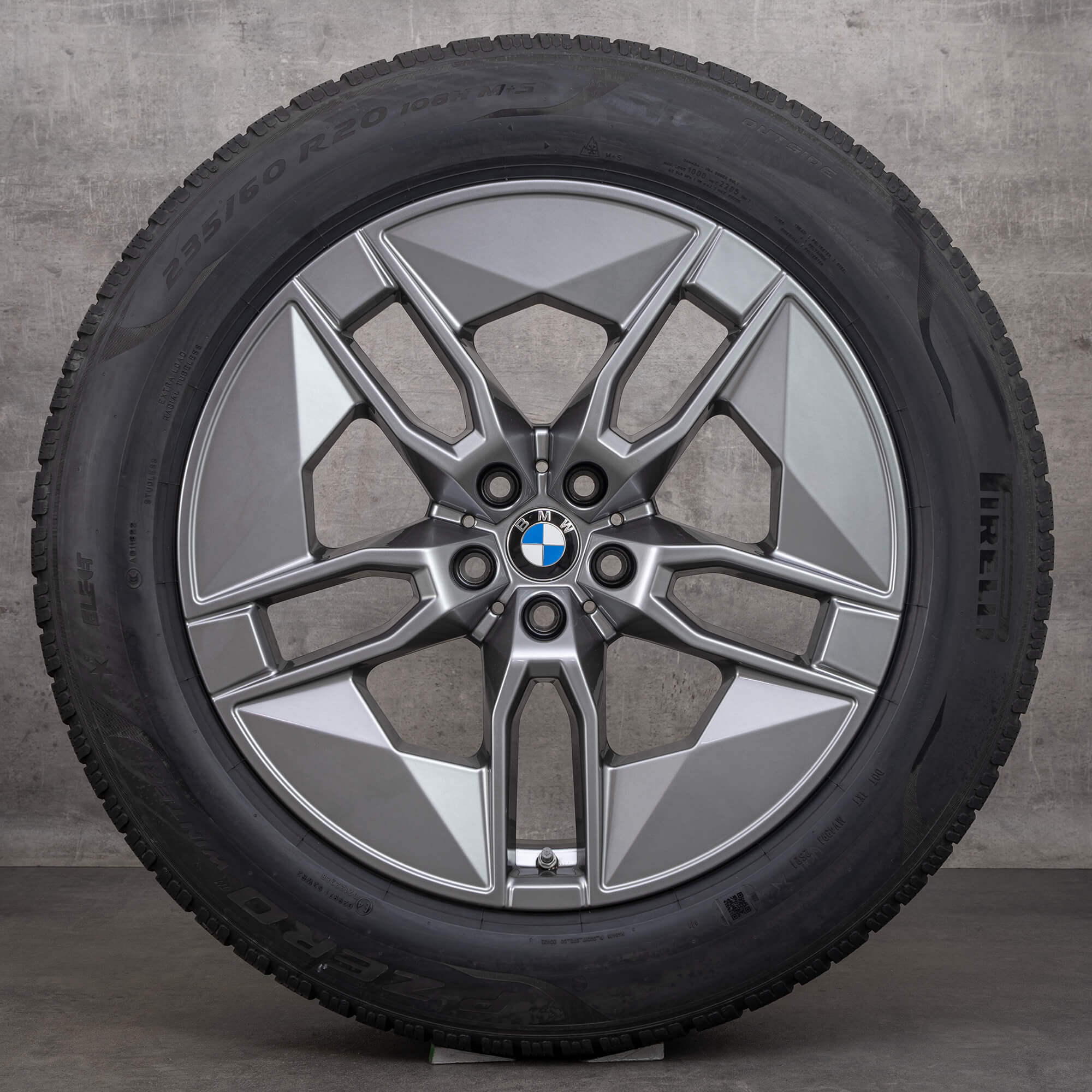 BMW 20 Zoll Felgen iX i20 Styling 1002 Winterreifen Winterräder 5A02653