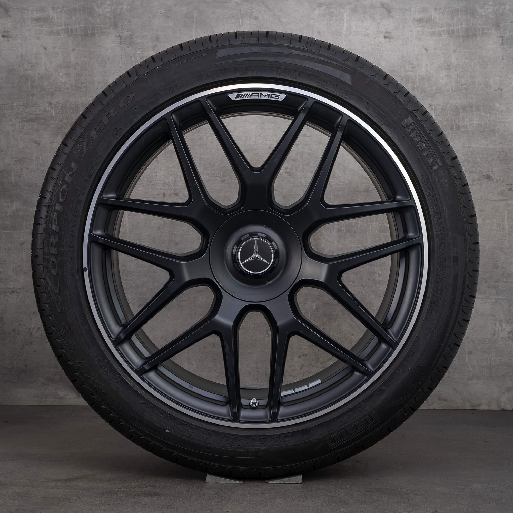 AMG Mercedes Benz G-Klasse G63 W463A sommerhjul 22 tommer sommerdæk fælge NYHED