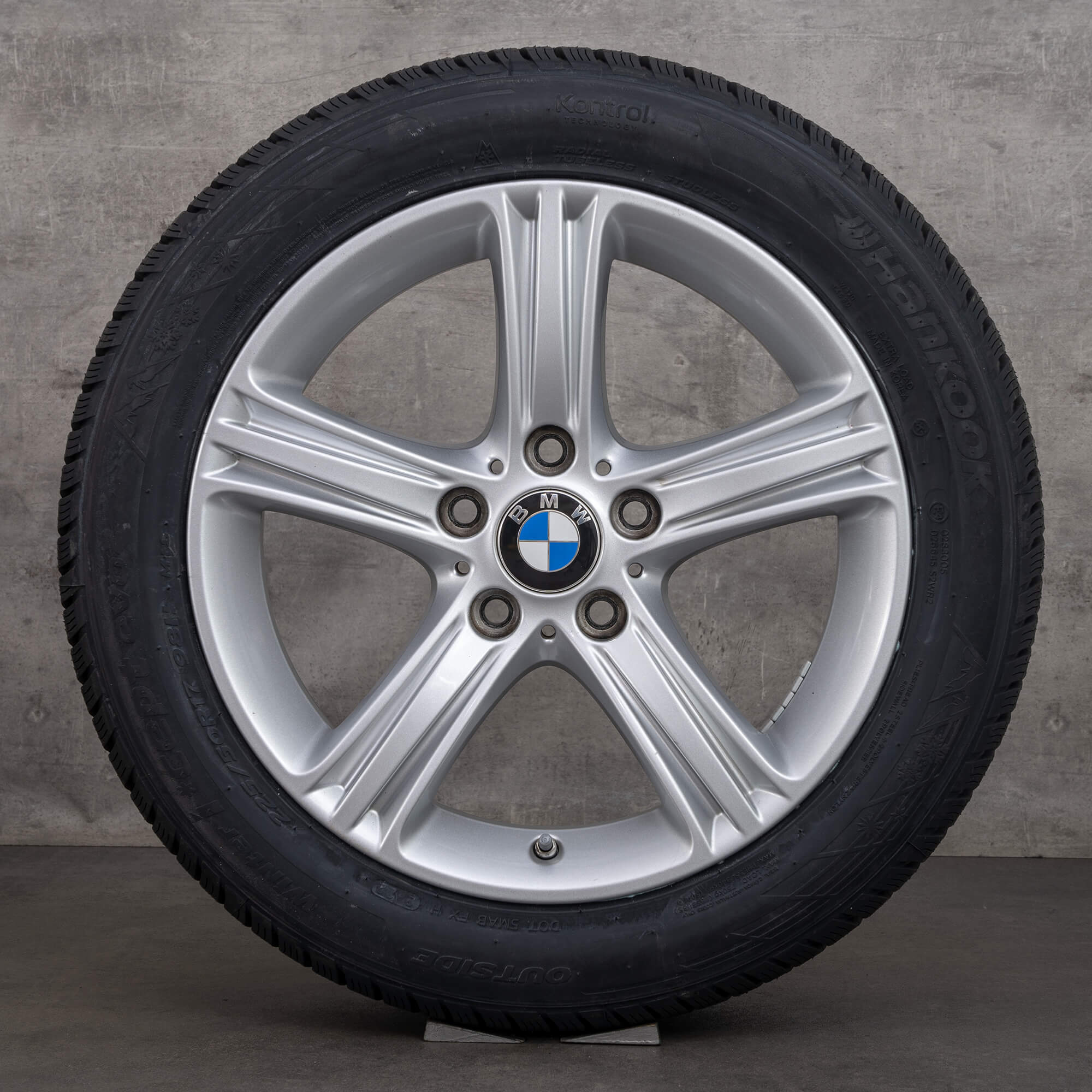 BMW 3er F30 F31 4er F32 F33 roți de iarnă stil 393 jante 17 inch anvelope