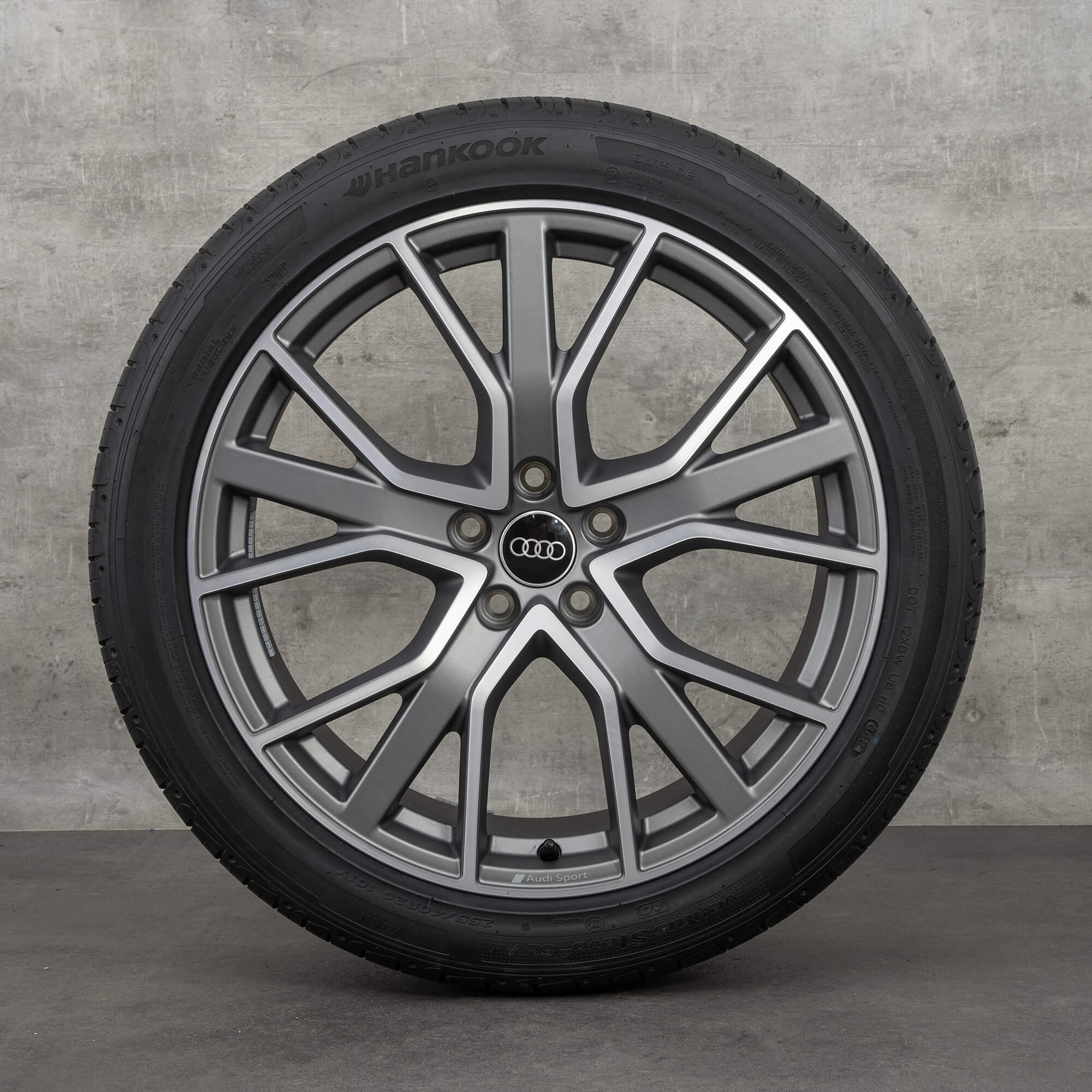 Jantes d'origine Audi Q3 RSQ3 20 pouces F3 roues été 83A601025BD anthracite, brillant NEUF