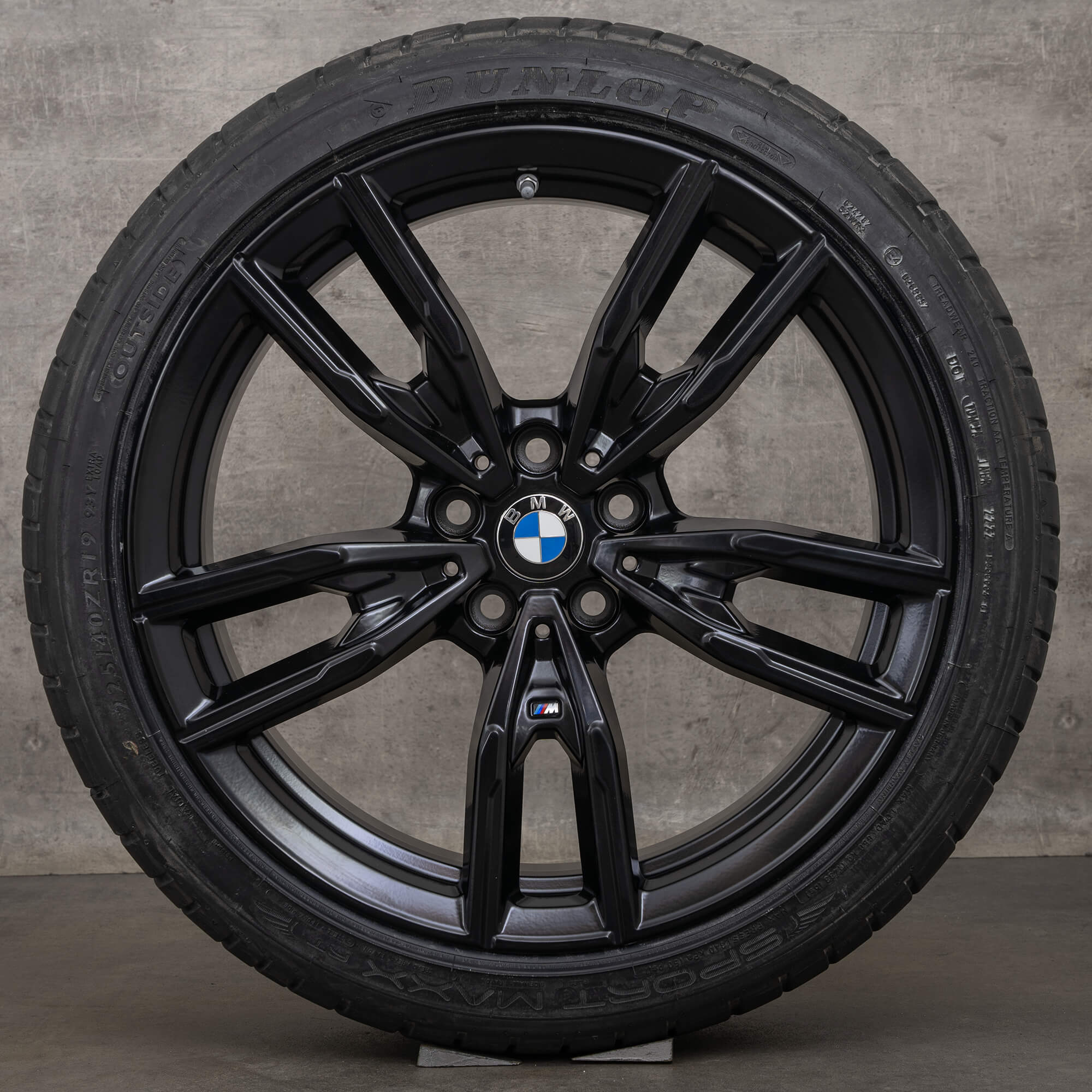 BMW 2-serie G42 3-serie G20 G21 4-serie G22 G23 sommerhjul 19-tommers felger