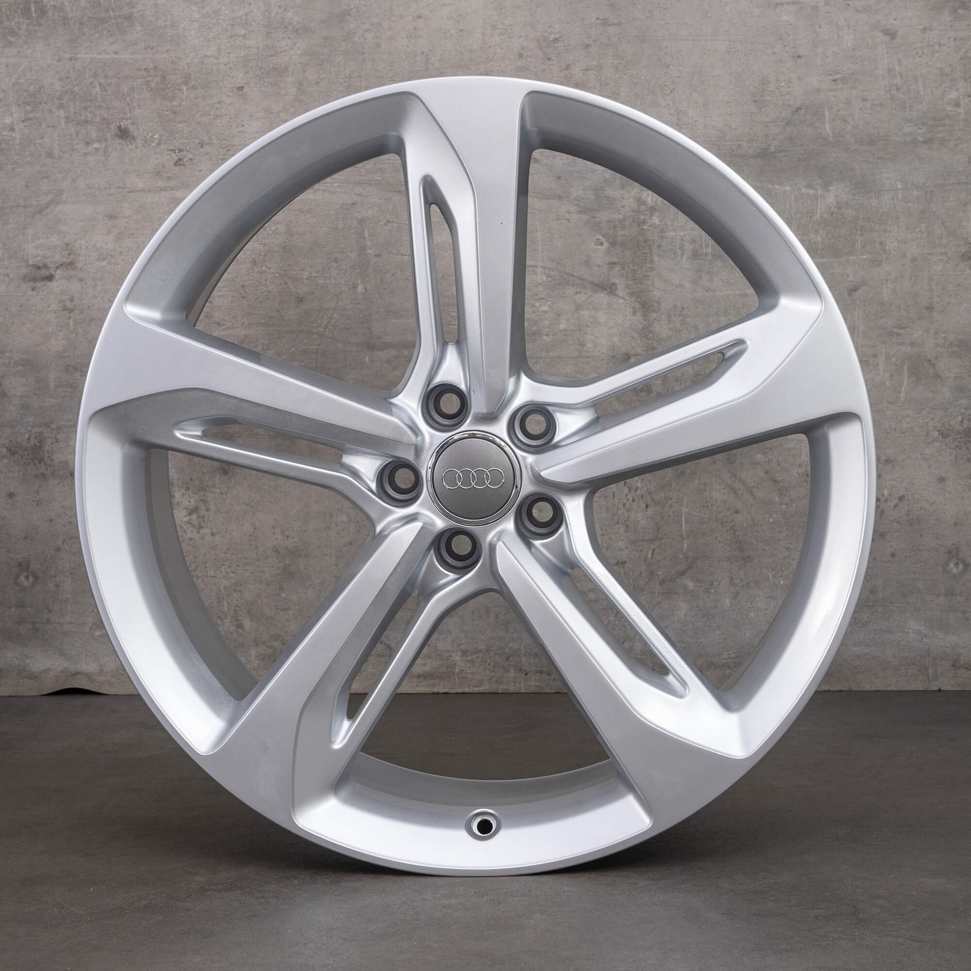OEM Audi A7 S7 RS7 21-inch 4G Blade 4G8601025AP Silver rims