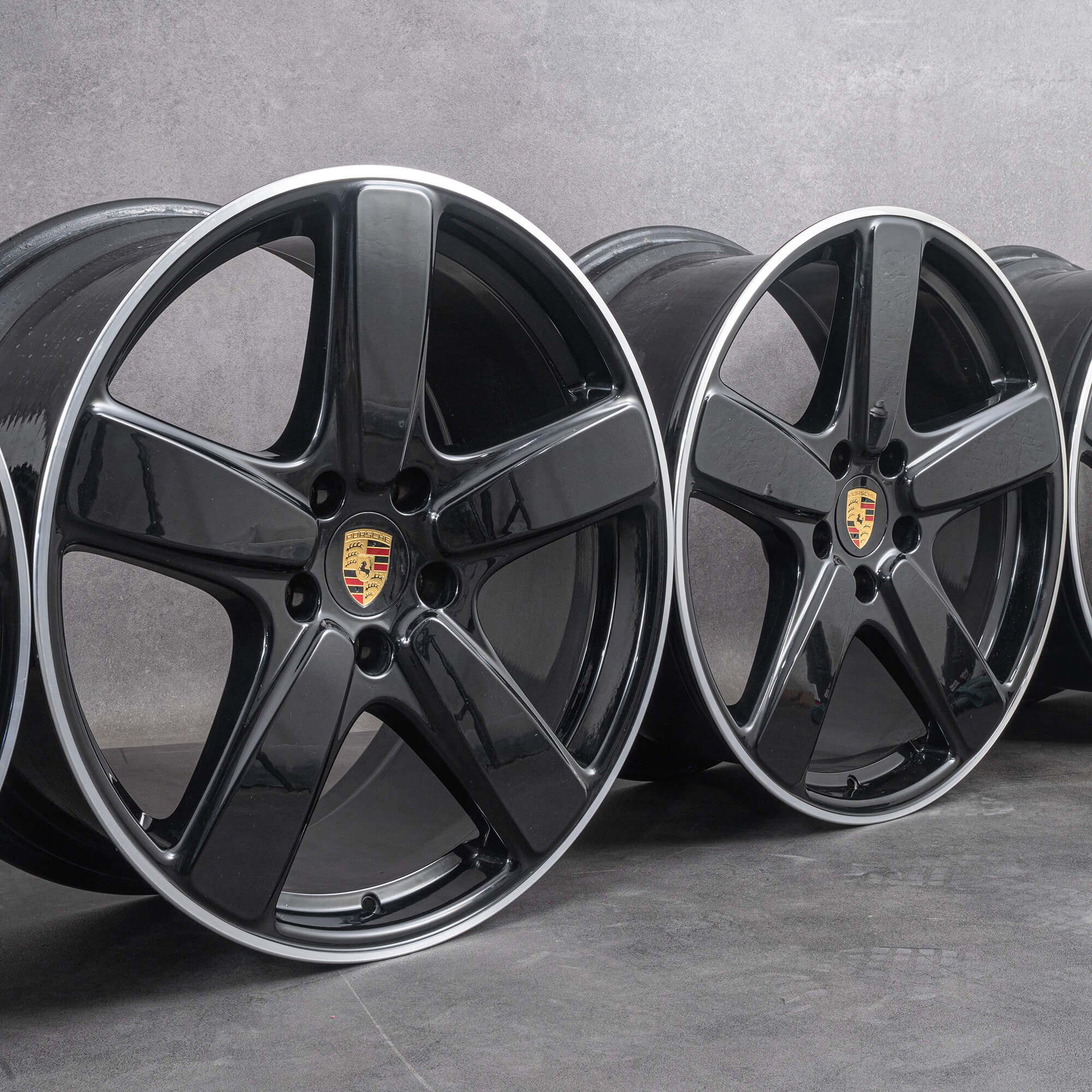 Originele Porsche 21 inch Cayenne E2 958 Sport Classic velgen 7P5601025BD 041 Nieuw