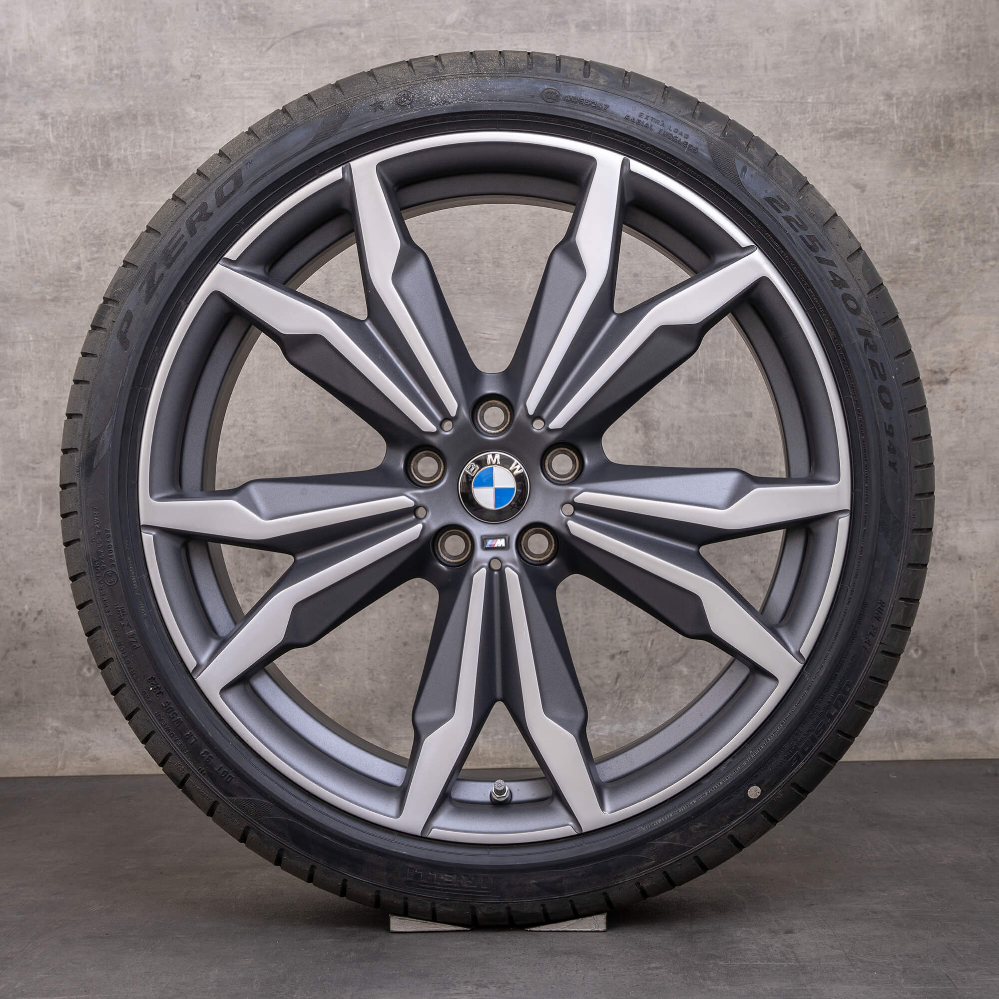 OEM BMW X1 X2 rims 20 inch F48 F39 summer wheels styling 717 M
