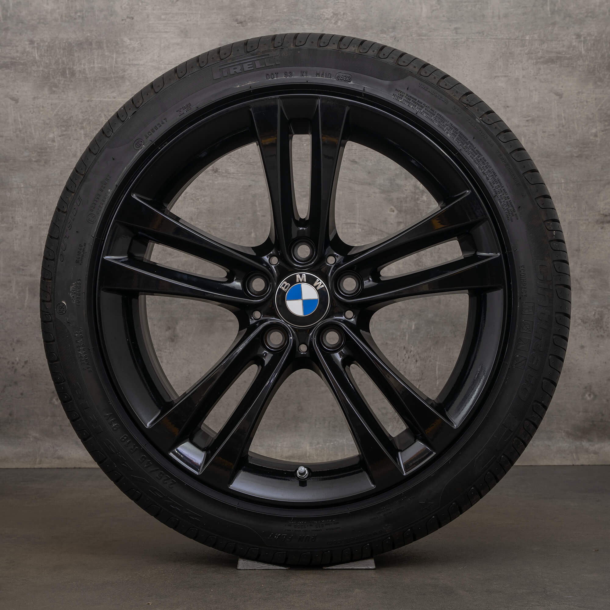 OEM BMW 3 Series F30 F31 4 F32 F33 F36 18 inch rims winter tires