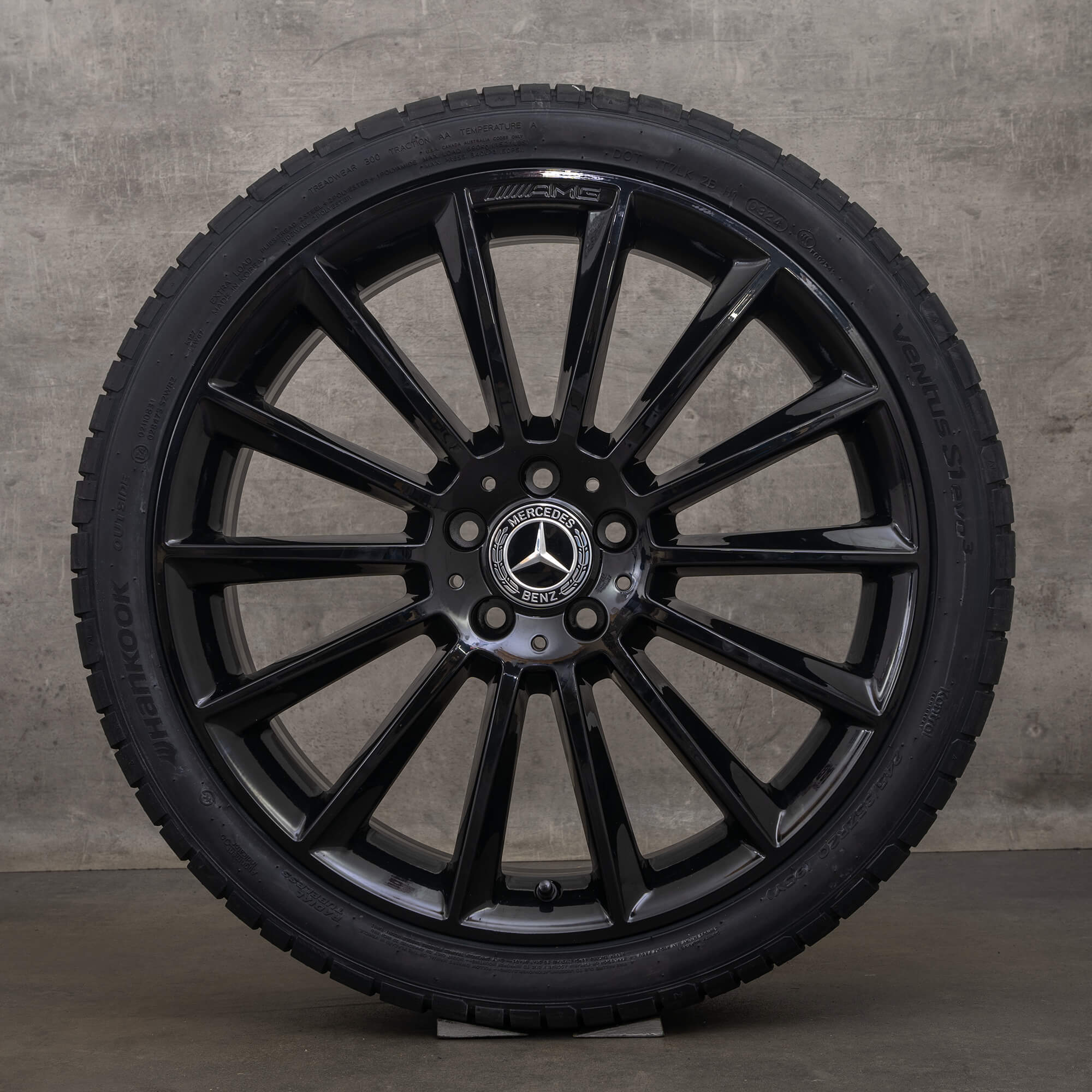 Alkuperäiset Mercedes Benz E-sarja AMG vanteet 20 tuuman W213 S213 C238 A238 kesäpyörät A2134012200 A2134012300 mustat kiiltävät