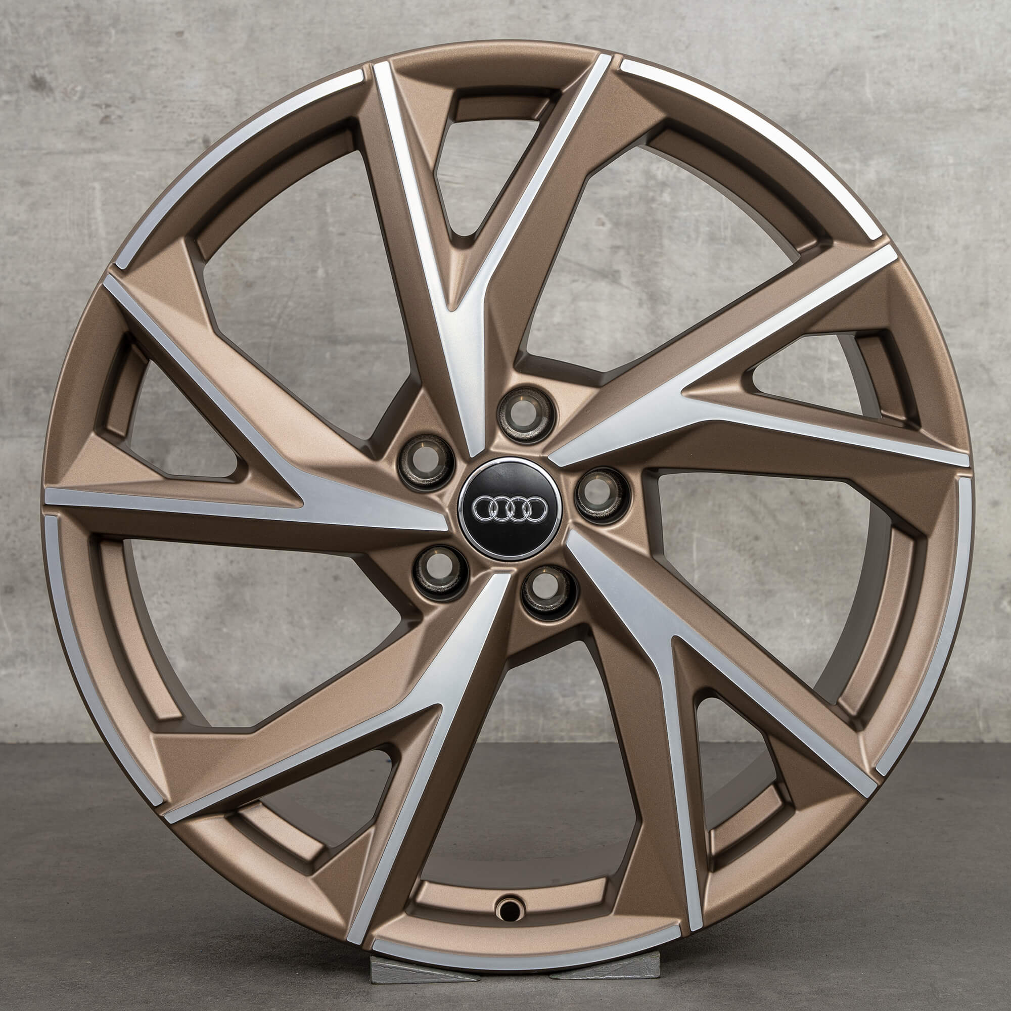 Audi 20 Zoll Felgen R8 4S Bronze Alu Evo 4S0601025BS 4S0601025BR NEU
