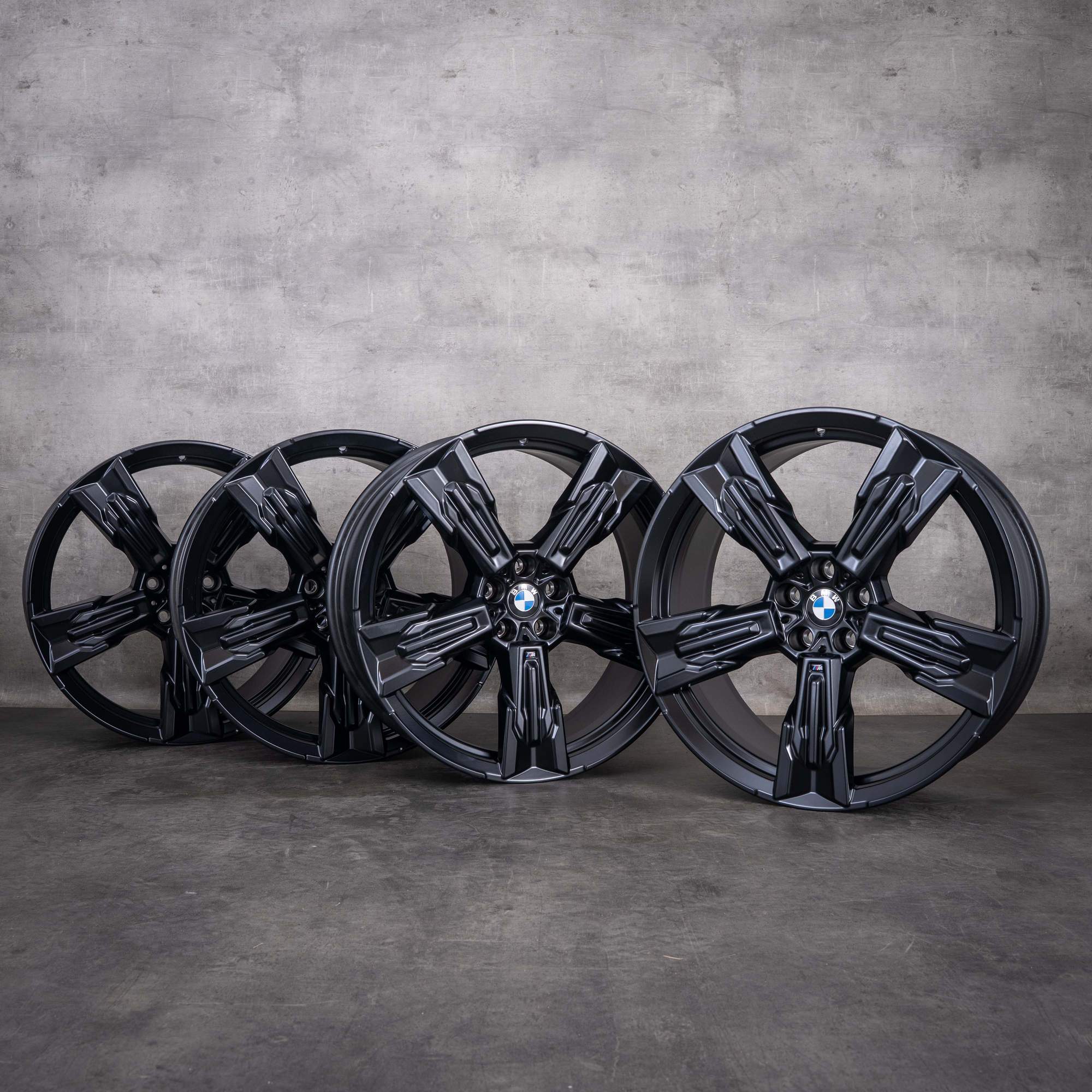 OEM BMW 7 Series i7 X3 20inch G70 G45 rims Styling 1037 M 5A90F90 5A90F91 Matte Black NEW