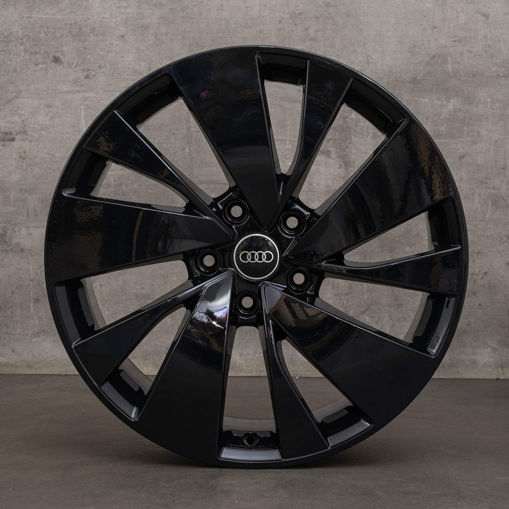 OEM Audi Q6 SQ6 e-tron rims 20 inch GF 85H601025P 85H601025Q black