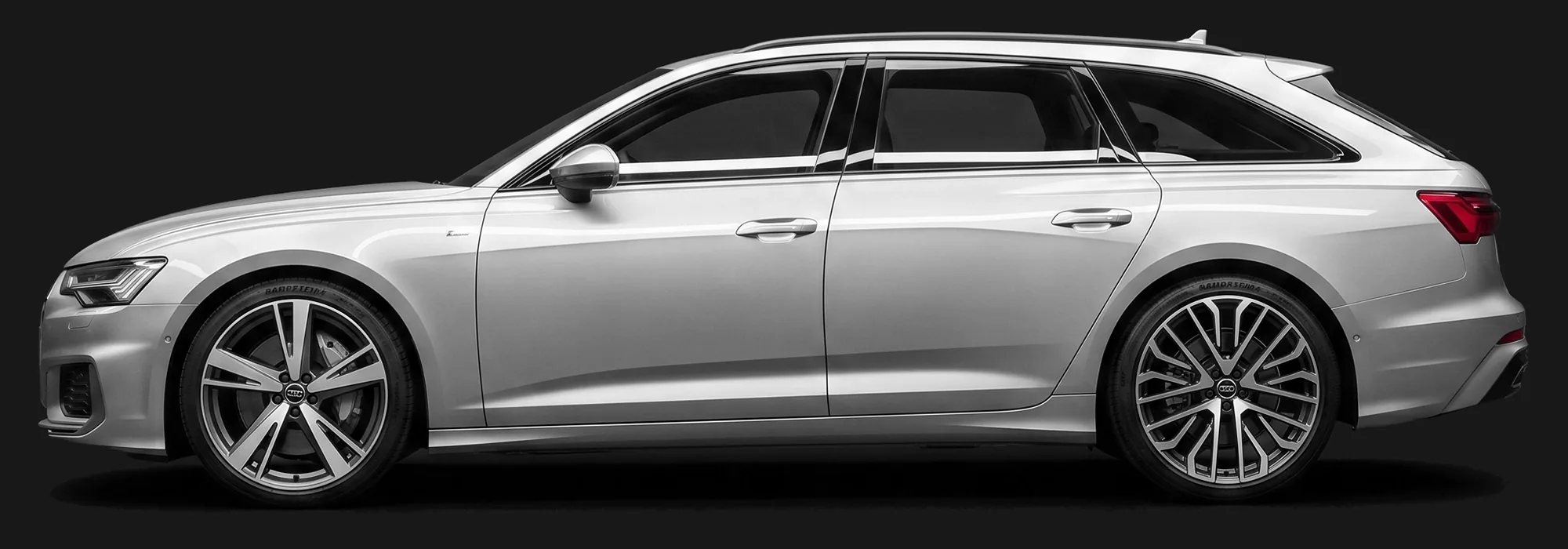 Audi A6 Avant mit konfigurierten Felgen im OR24.de Felgenkonfigurator