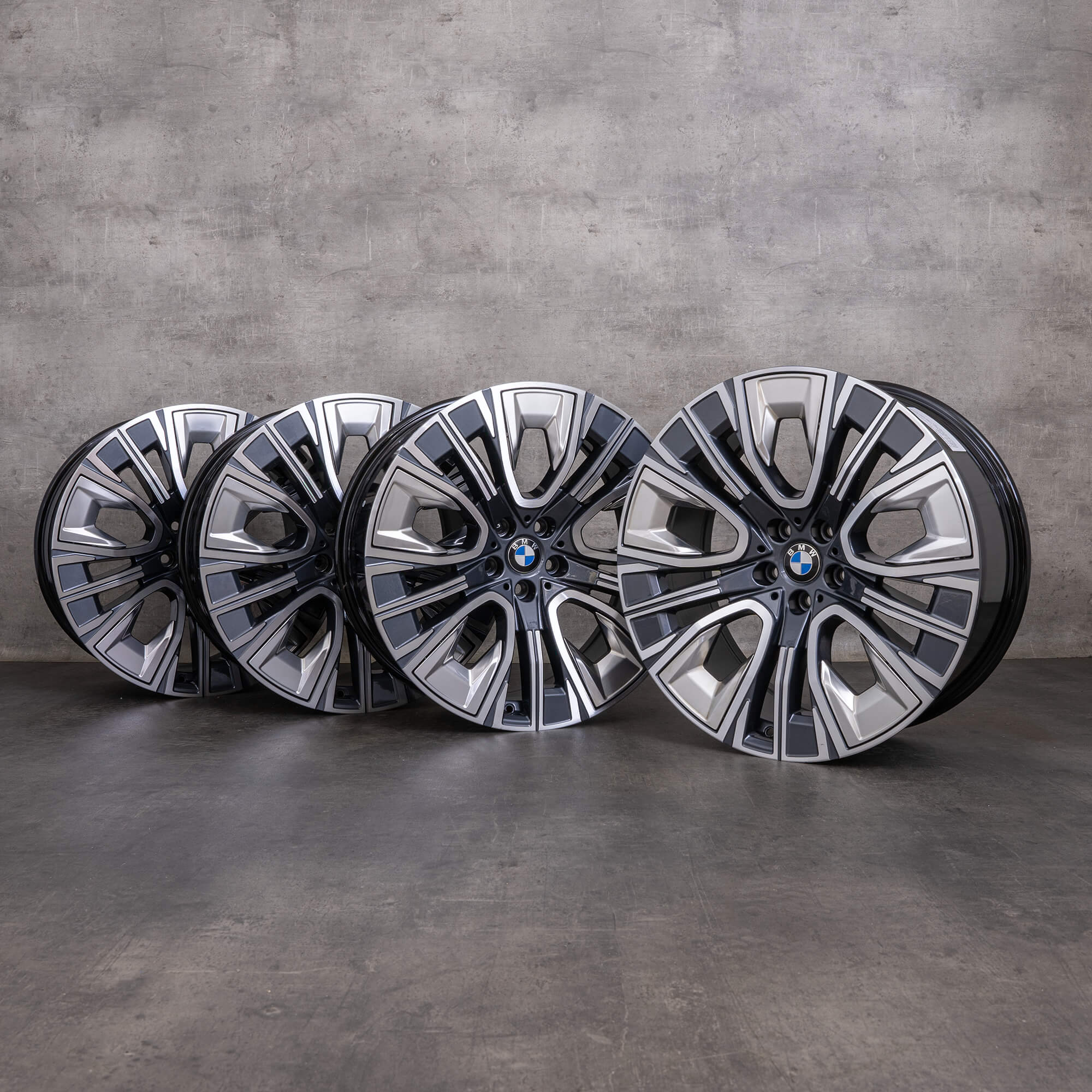 OEM BMW 7 Series i7 X3 20 inch G70 G45 Rims 5A19DE6 5A19DE7 Styling 906 ...