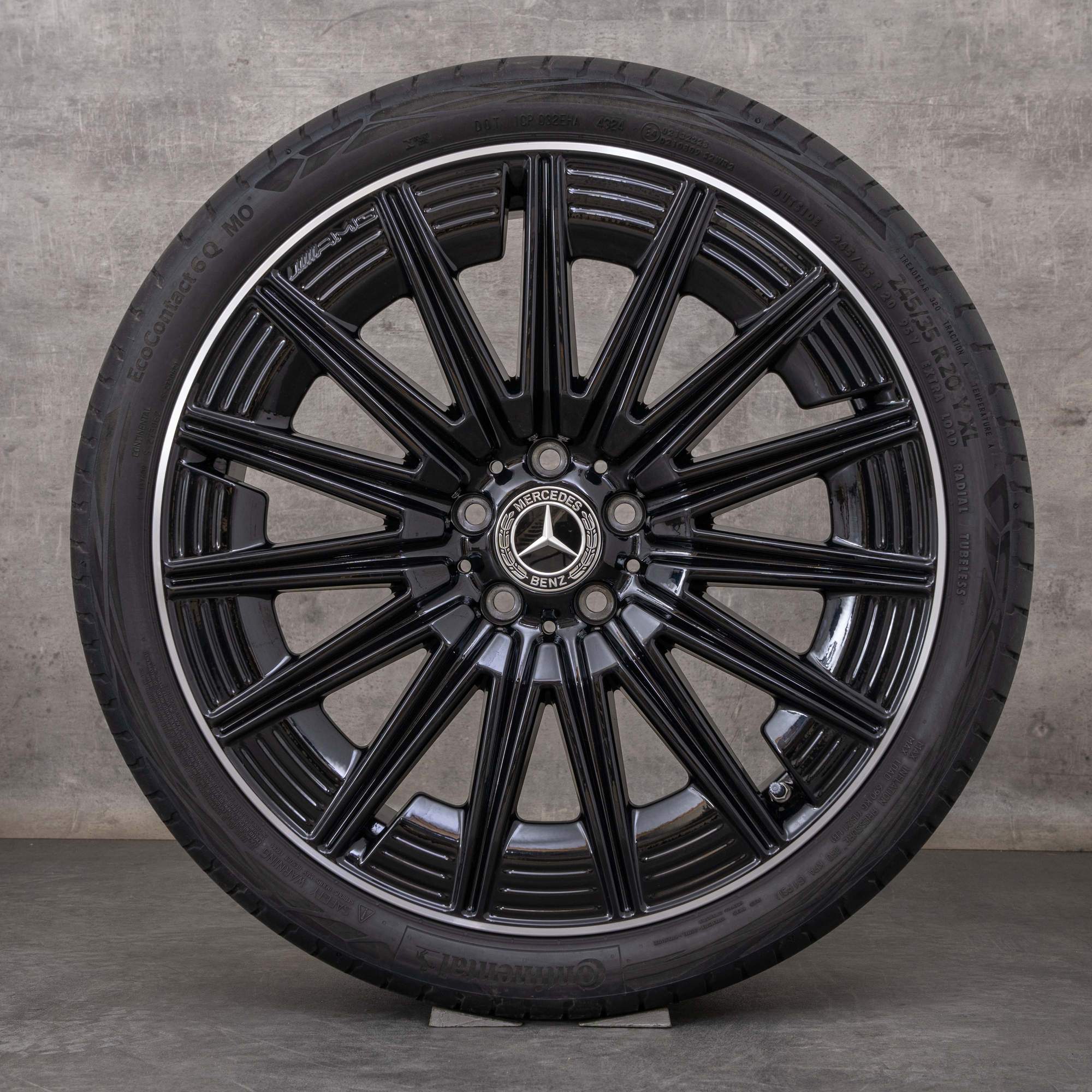 Oryginalne koła zimowe Mercedes Benz CLE AMG 20 cali A236 C236 Felgi A2364012300 A2364012400 czarne Polerowane