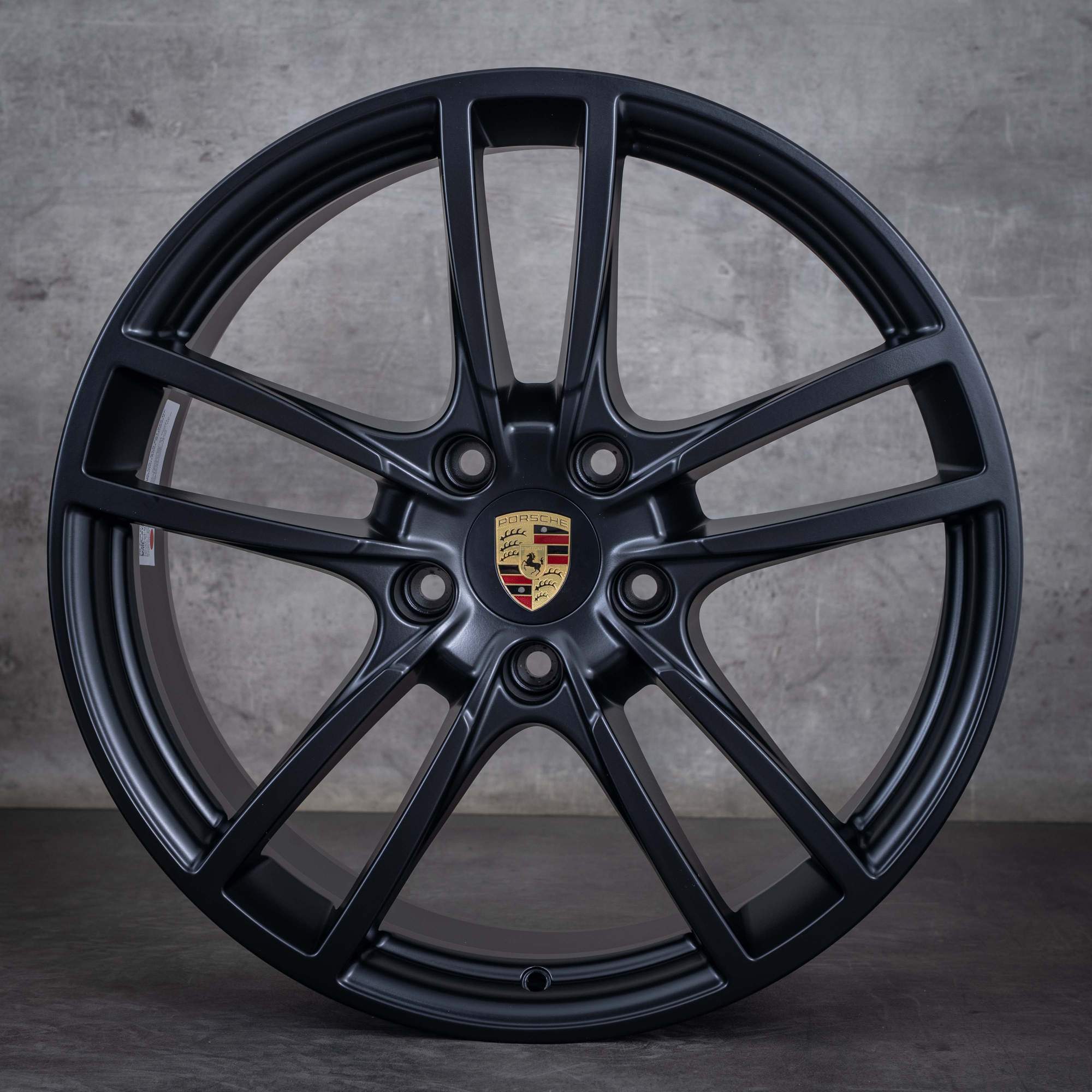 Oryginalne felgi Porsche Cayenne 20 cali 9YA II 9Y0601025BB 9Y0601025BC czarny błyszczący