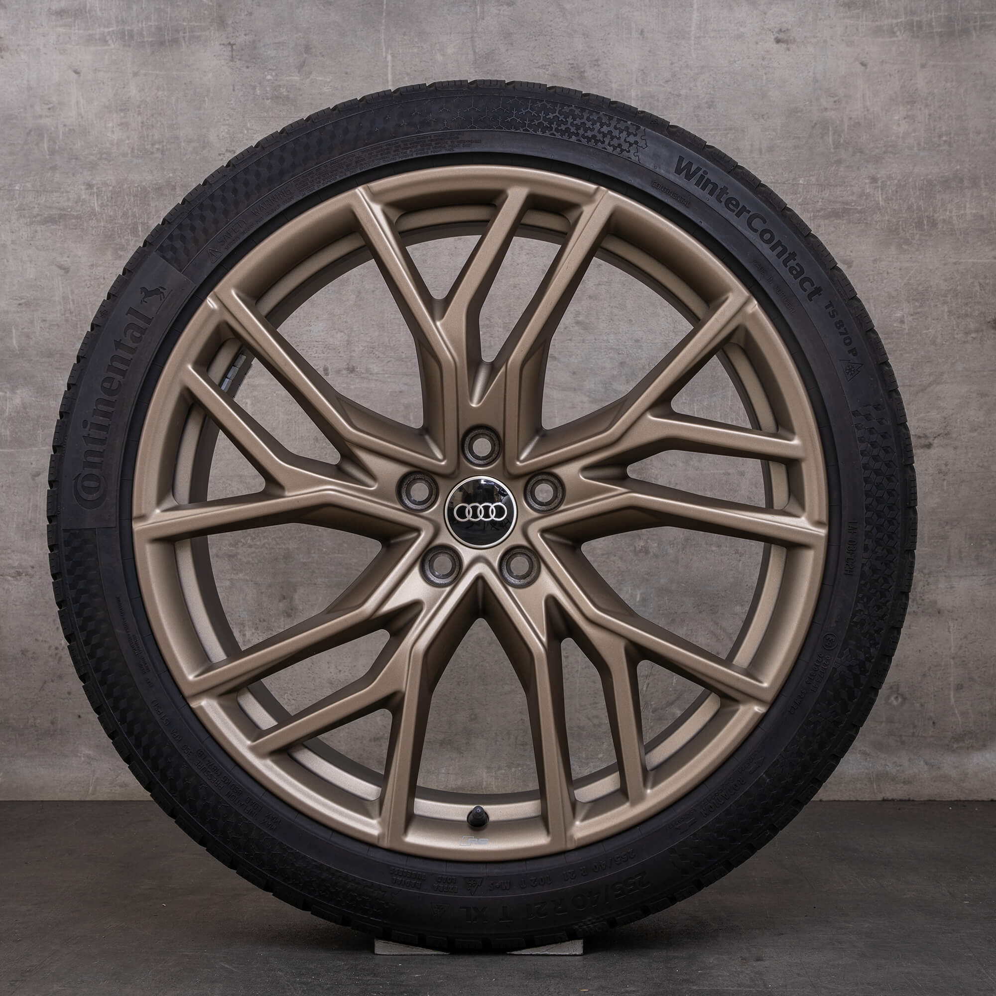 Alkuperäiset Aidot Audi Q4 e-tron & Sportback talvirenkaat 21 tuuman F4-vanteet 89A601025P 89A601025Q aurum