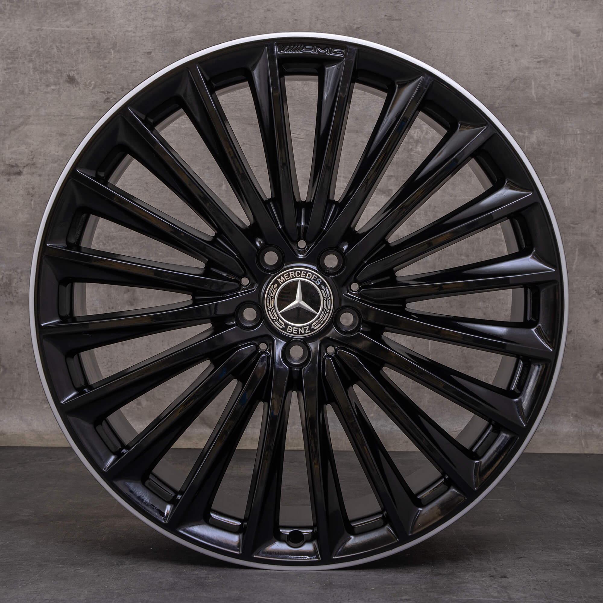 【美品 ベンツ AMG V295 EQE 純正 19インチ ブラック 4本】 OEM Mercedes Benz EQE AMG rims 21 inch V295 Sedan A2954012500