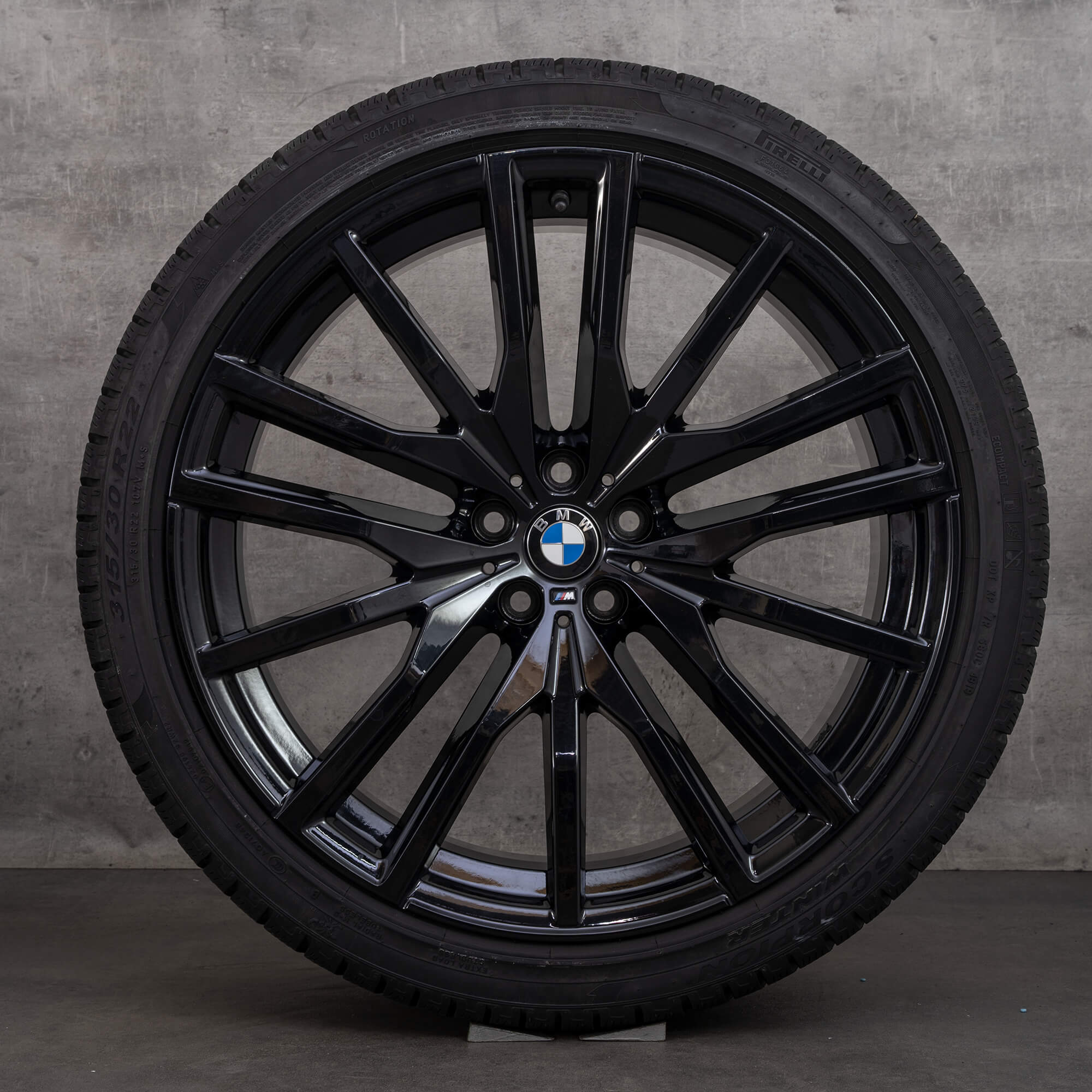 BMW X5 G05 X6 G06 Winterreifen 22 Zoll Winterräder Styling 742 M 