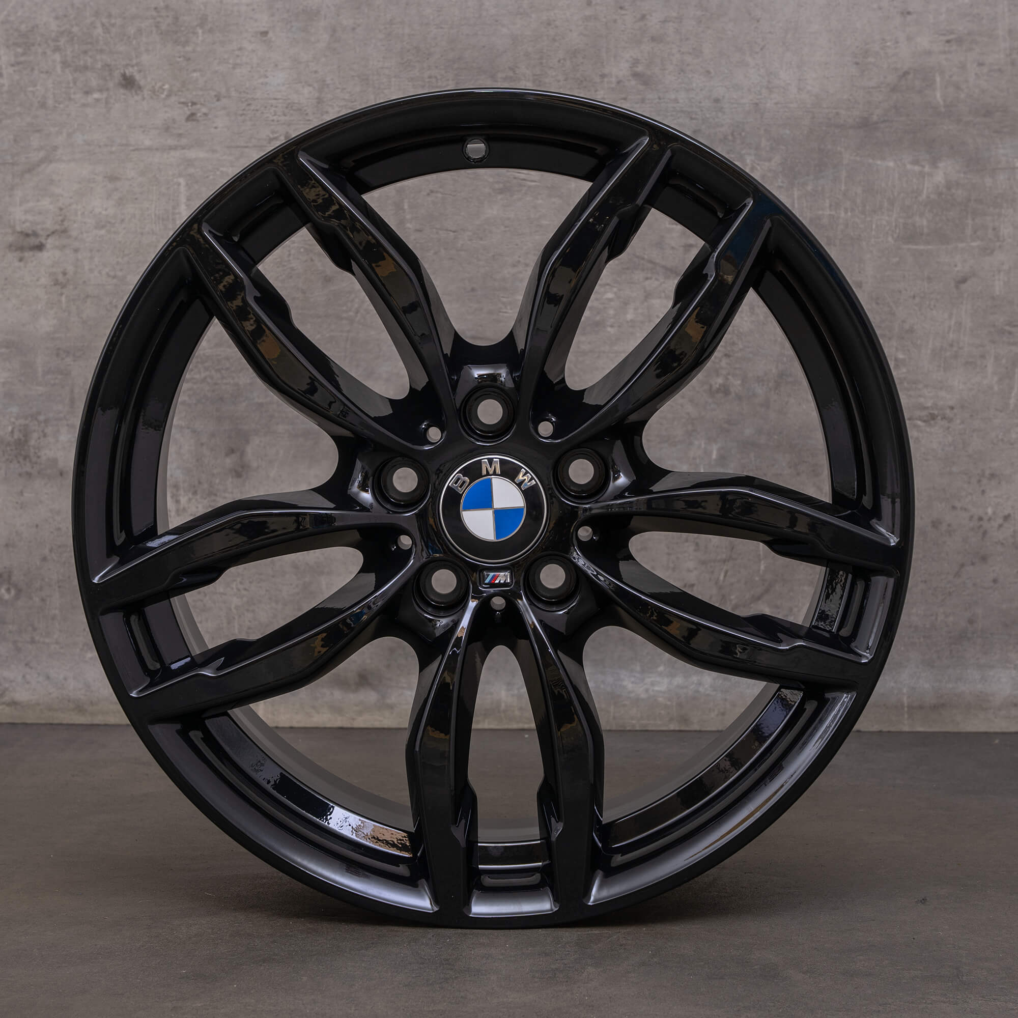 Originele BMW X3 X4 velgen 19 inch F25 F26 Styling 622 M 7849661 7849662 zwart glanzend