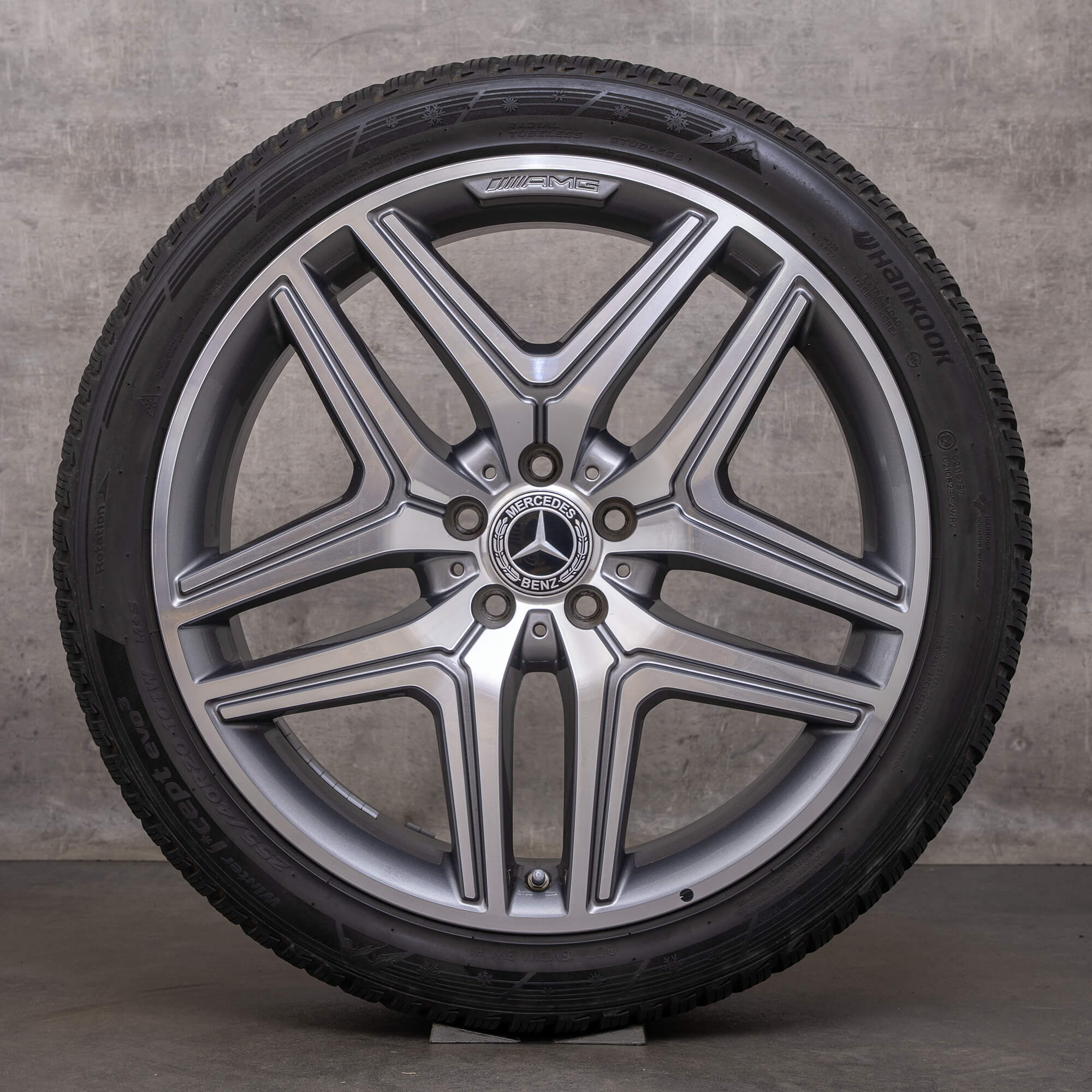 Original Mercedes Benz GLA GLB 35 45 Roues d'hiver 20 pouces X247 H247 Jantes A2474012000 himalaya grey brillant