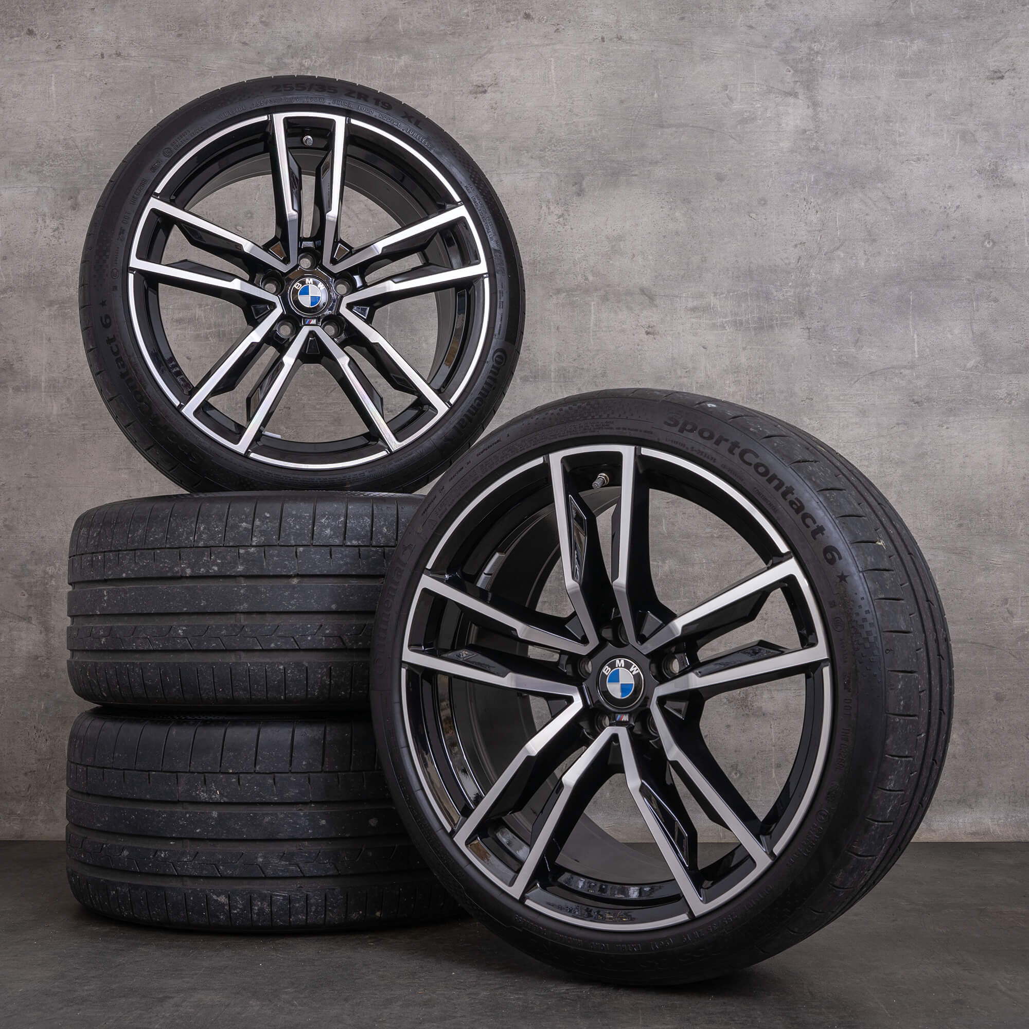Originali BMW Z4 cerchi 19 pollici G29 Styling 799 M estivi 8089876 8089877 jet black lucido torniti