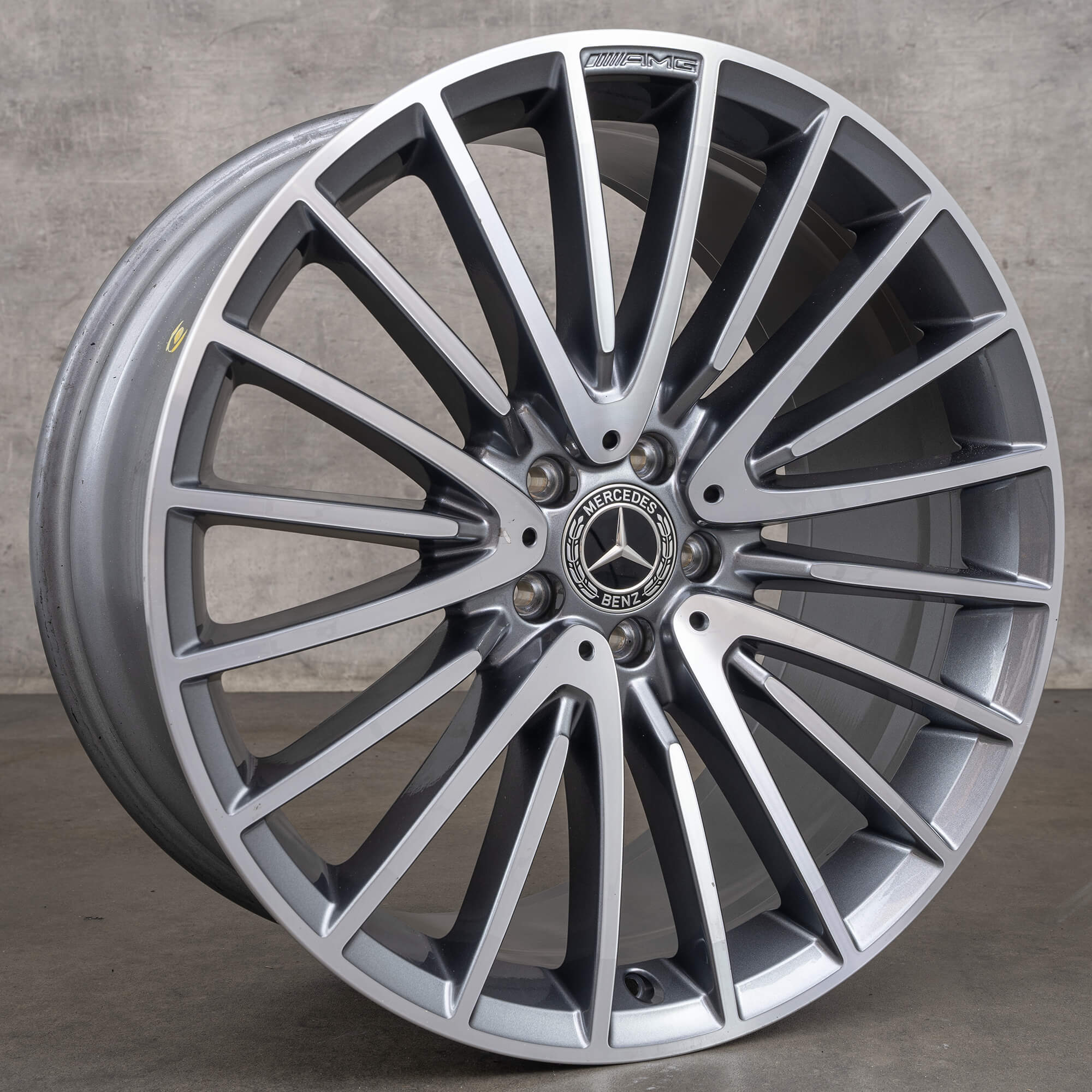 Cerchio AMG Mercedes Benz da 21 pollici A2234011800 Classe S W223 X223 NUOVO