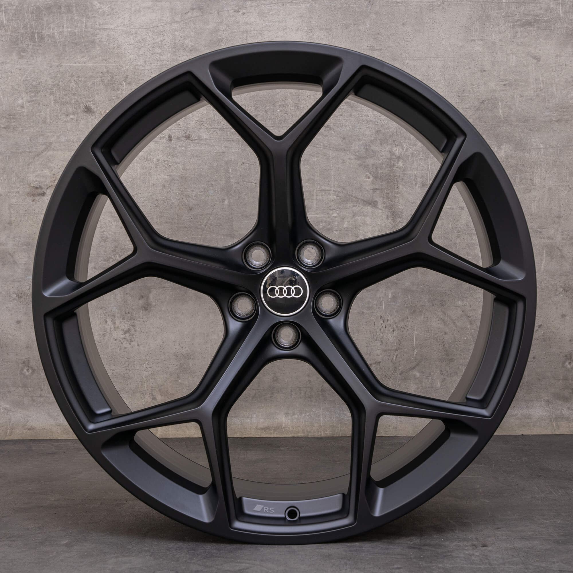 Originální disky Audi RS6 RS7 22 palců 4K C8 4K0601025BM černé matné NOVÉ