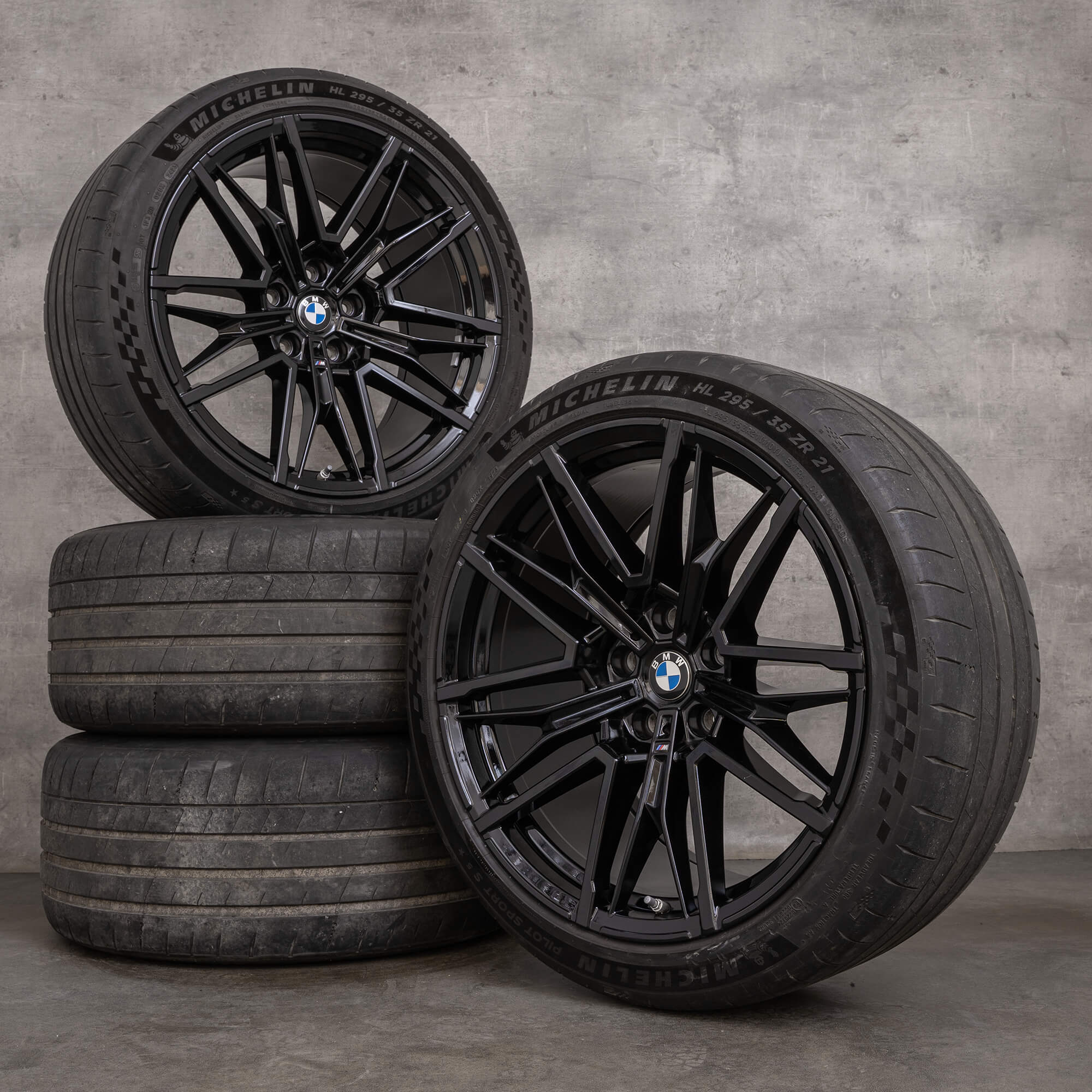 Original BMW M5 Felgen 20 21 Zoll G90 G91 G99 Sommerräder 951 M 7884272 7884273 schwarz