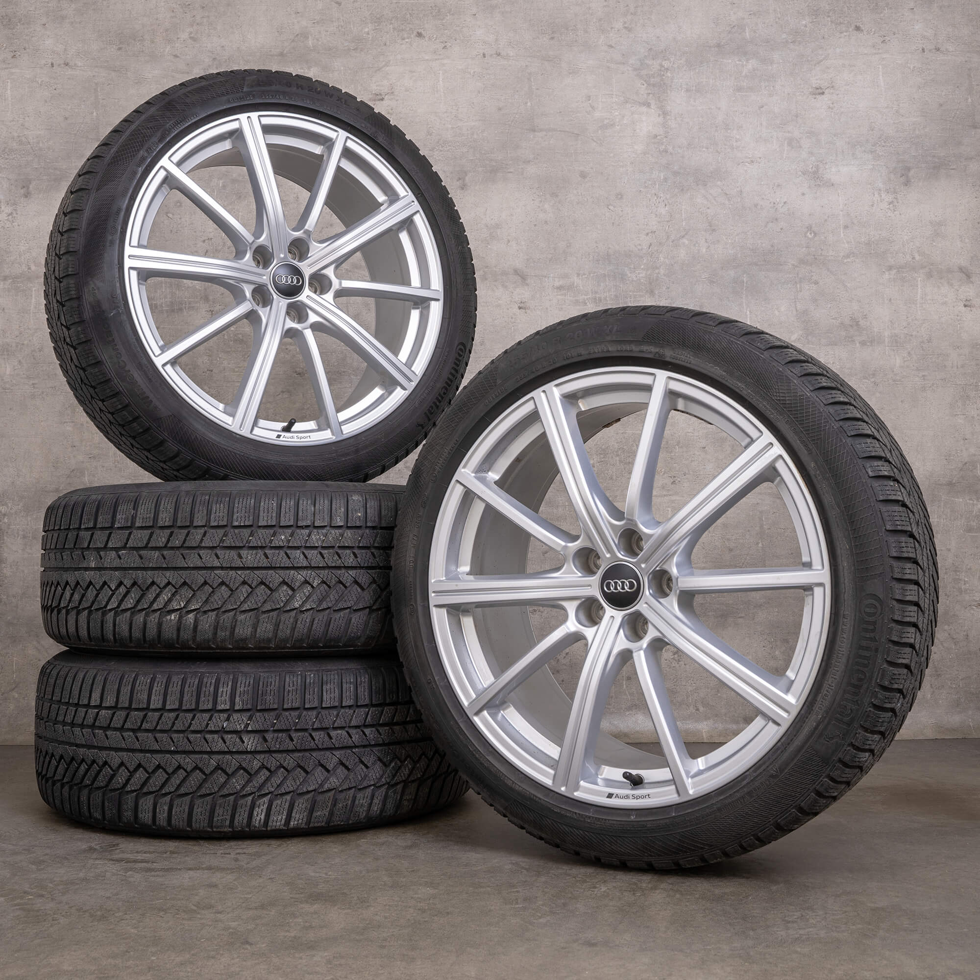 Jantes de inverno originais Audi RS Q3 20 polegadas F3 Sportback jantes 83A601025S prata