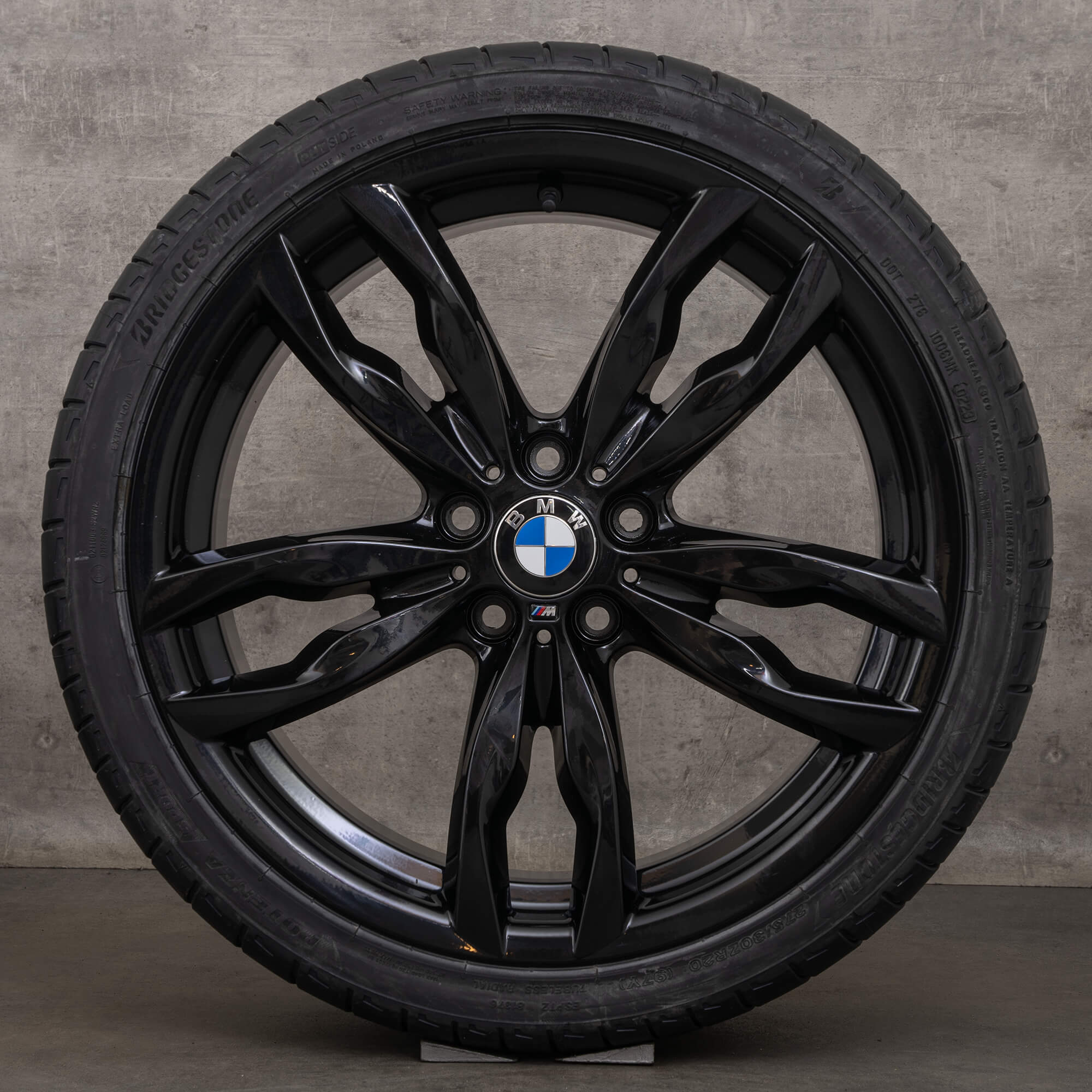 OEM BMW 5 Series F10 F11 6 F12 F13 F06 20 inch rims summer tires