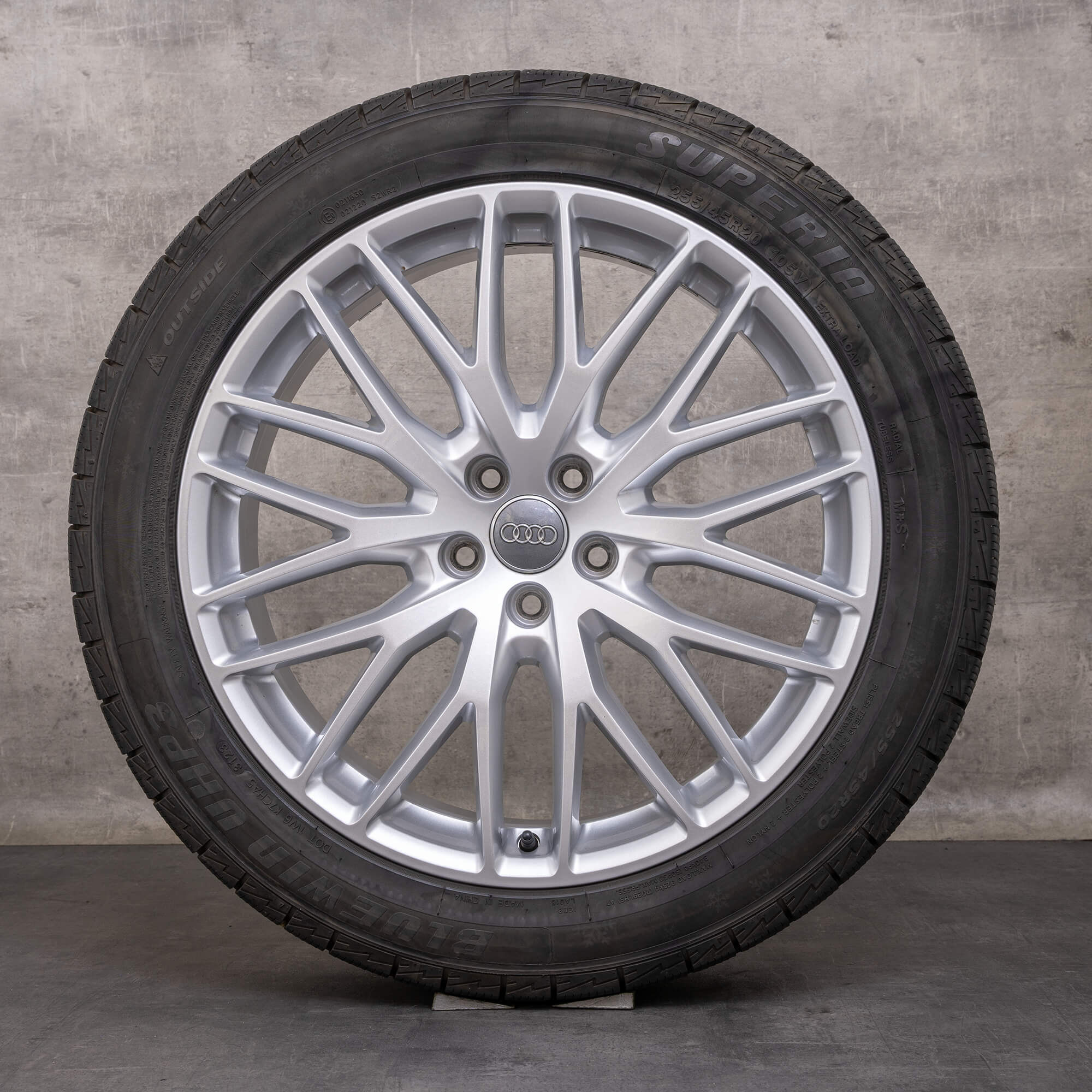 OEM Audi Q5 SQ5 winter wheels 20 inch FY rims 80A601025AB silver