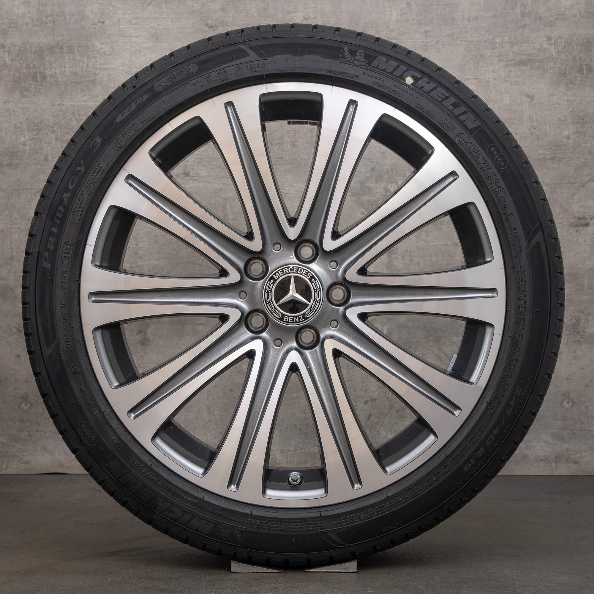 Mercedes Benz E-Class W213 W238 summer wheels 19 inch rims