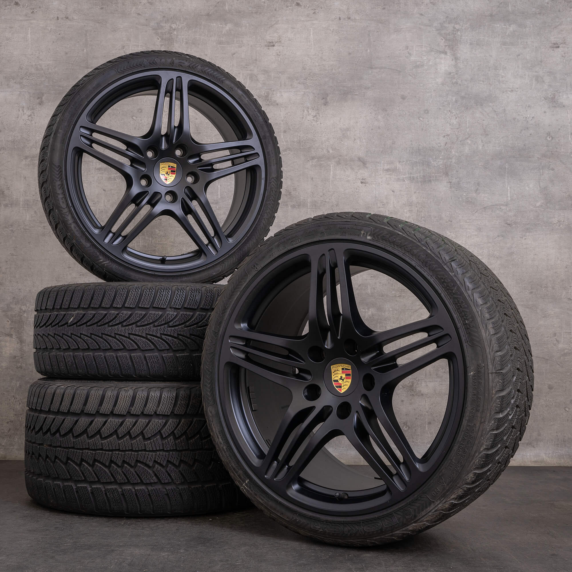 OEM Porsche 911 997 snow tire packages 19 inch rims 99736215602 ...