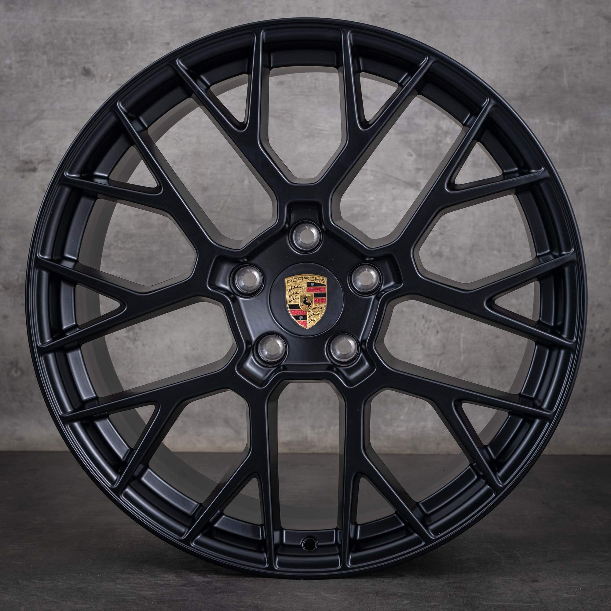Oryginalne felgi Porsche 911 20–21 cali 992.2 Carrera 4S RS Spyder 992601025EG 992601025CT czarne matowe NOWE